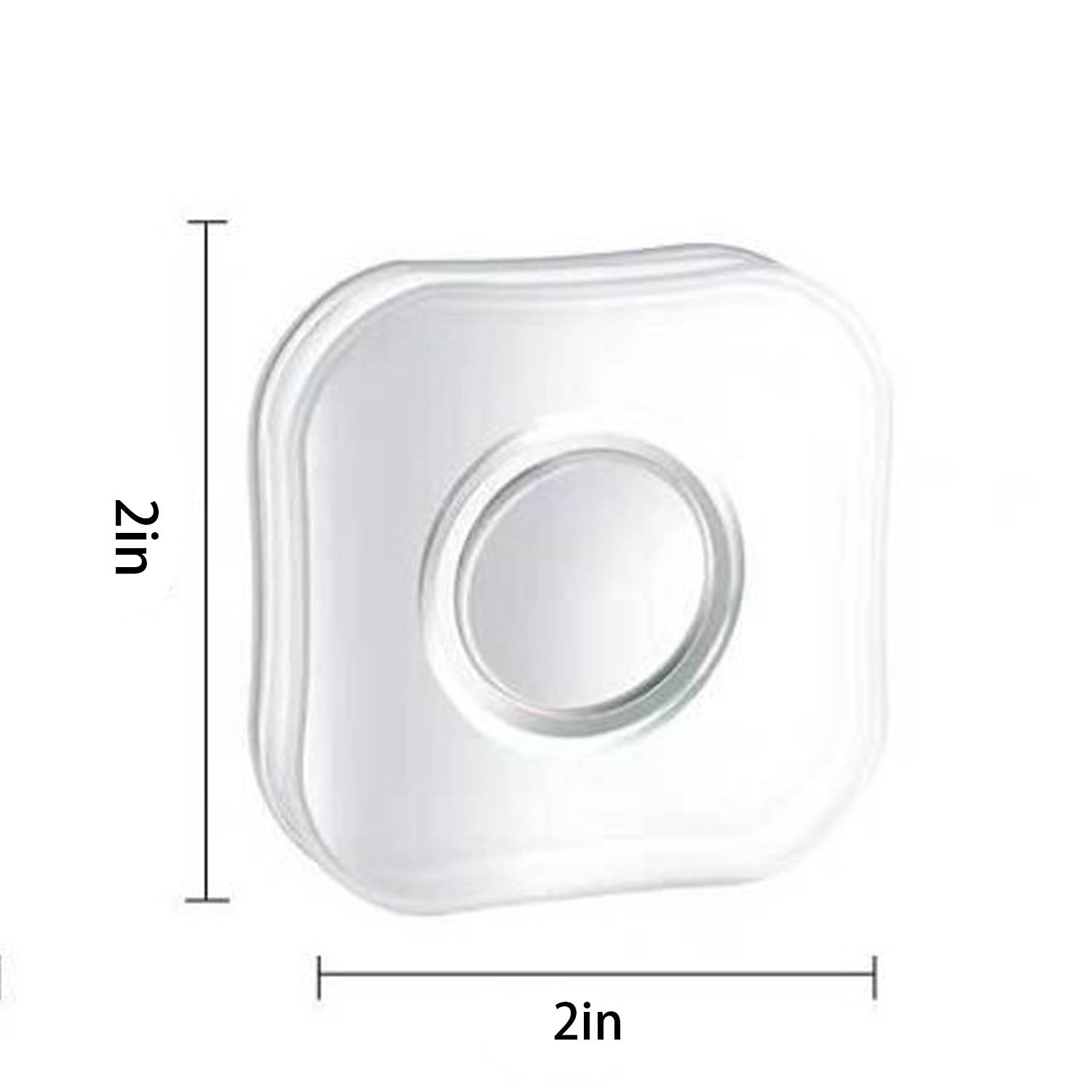 Square Double Sided Adhesive Sticker Car Phone Holder 5