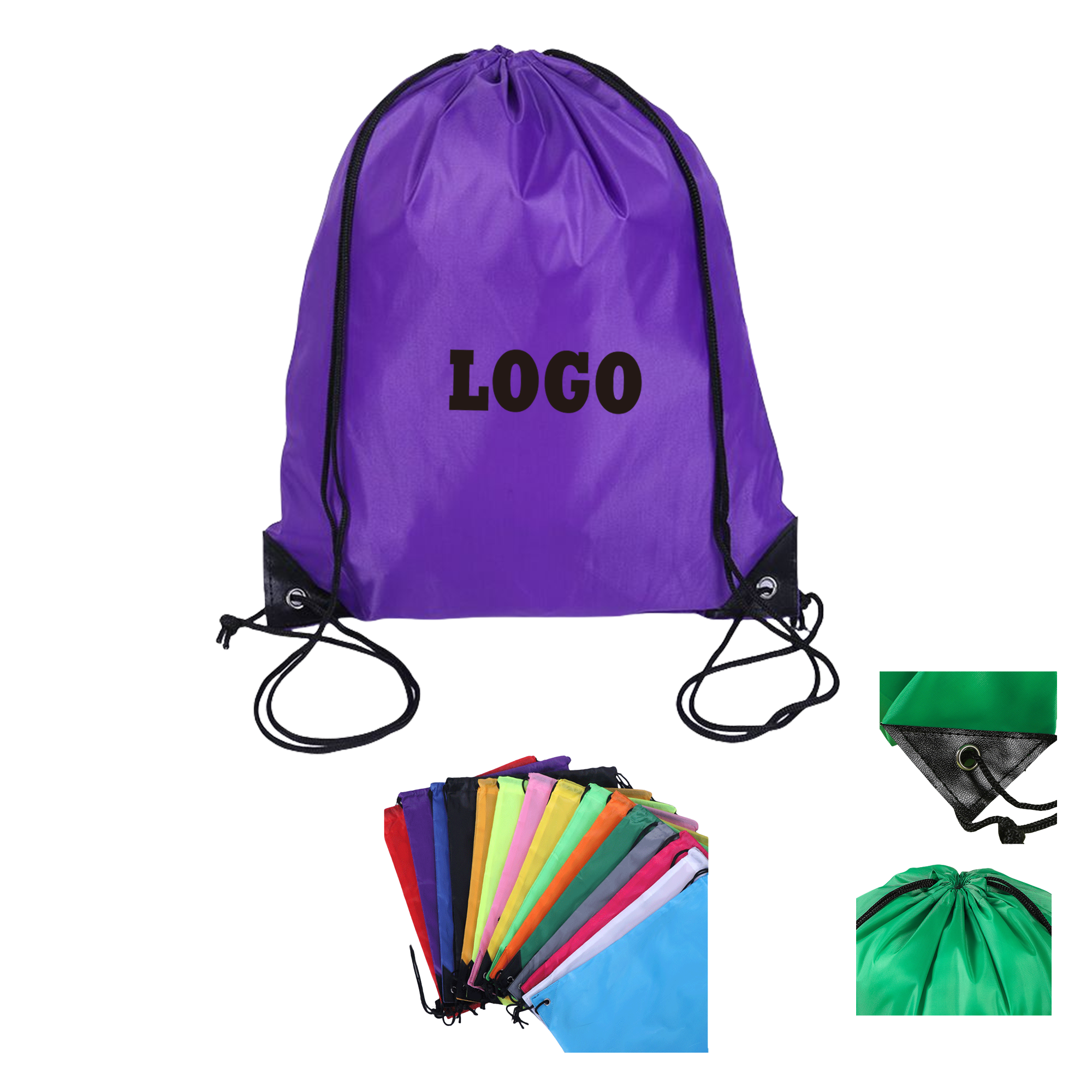 Drawstring Bag for Gym Sports Beach MOQ50 2