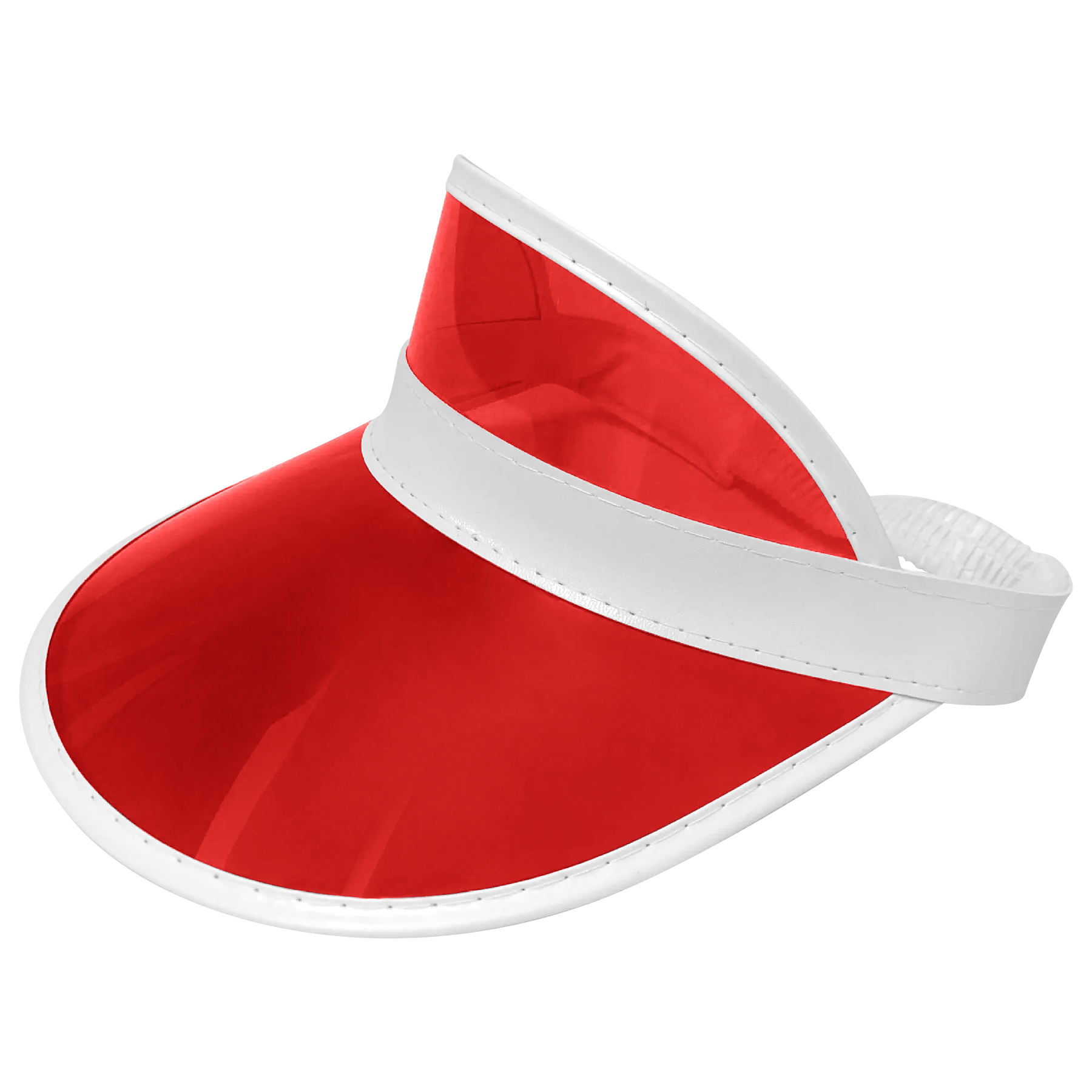 Plastic Sun Visor With Elastic Band 2