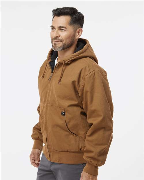 Men's Tall Cheyenne Boulder Cloth™ Hooded Jacket with Tricot Quilt Lining - 5020T 58