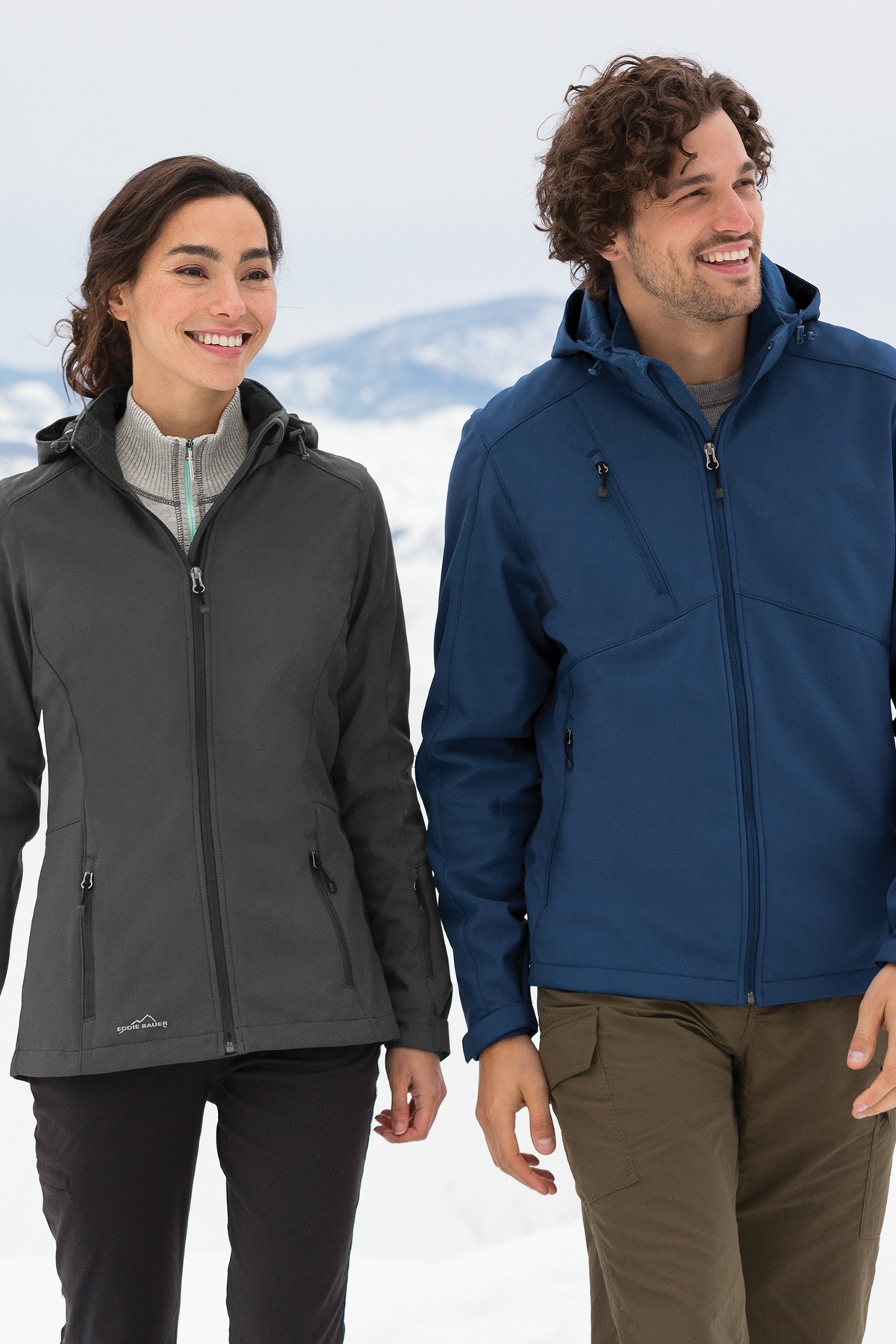Eddie Bauer Women's Hooded Soft Shell Parka. EB537 14