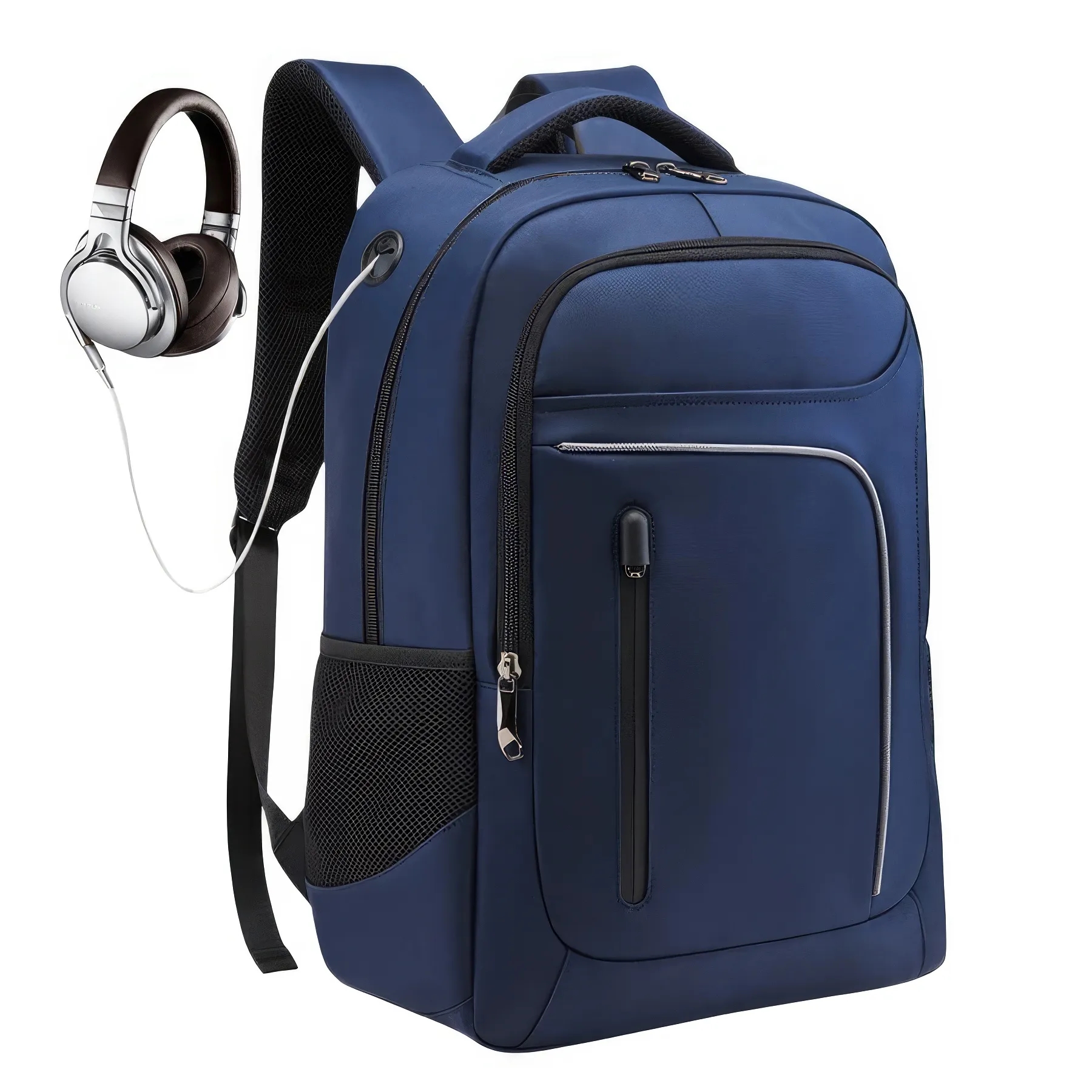 Business Travel School Laptop Backpack with USB Port 2