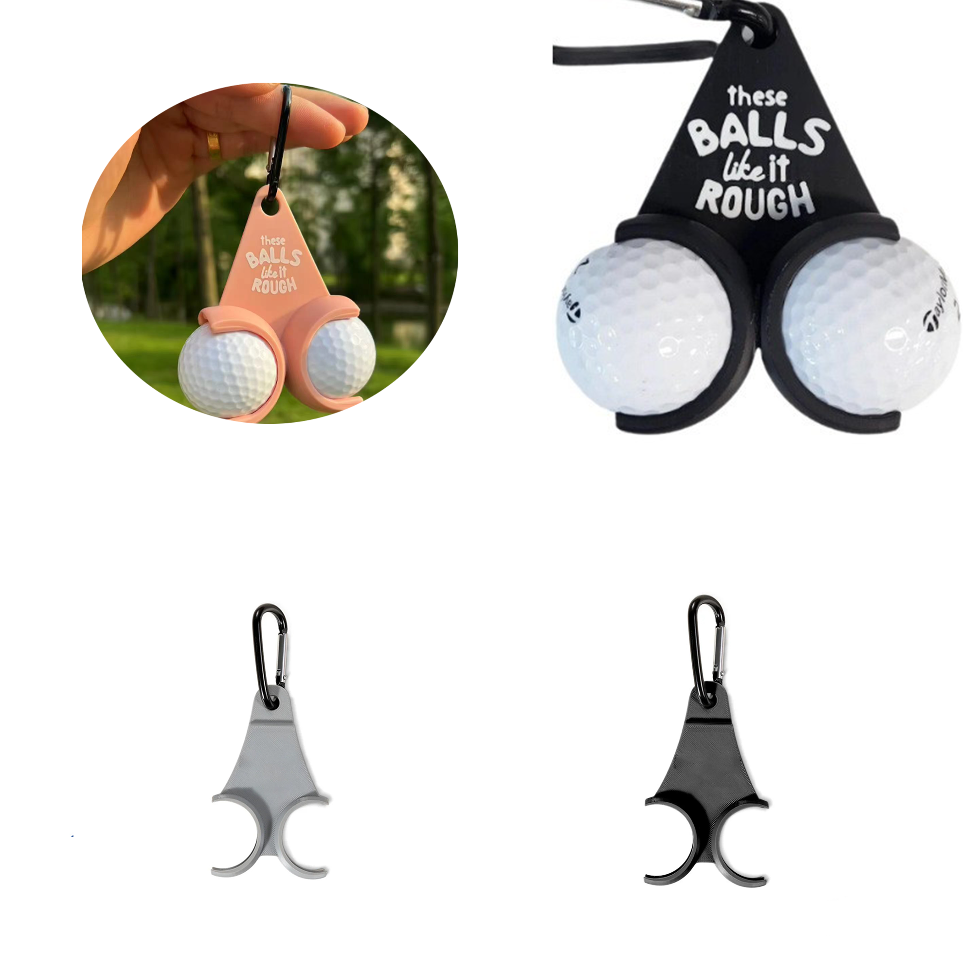 Funny Golf Ball Holder Golf Gifts 1
