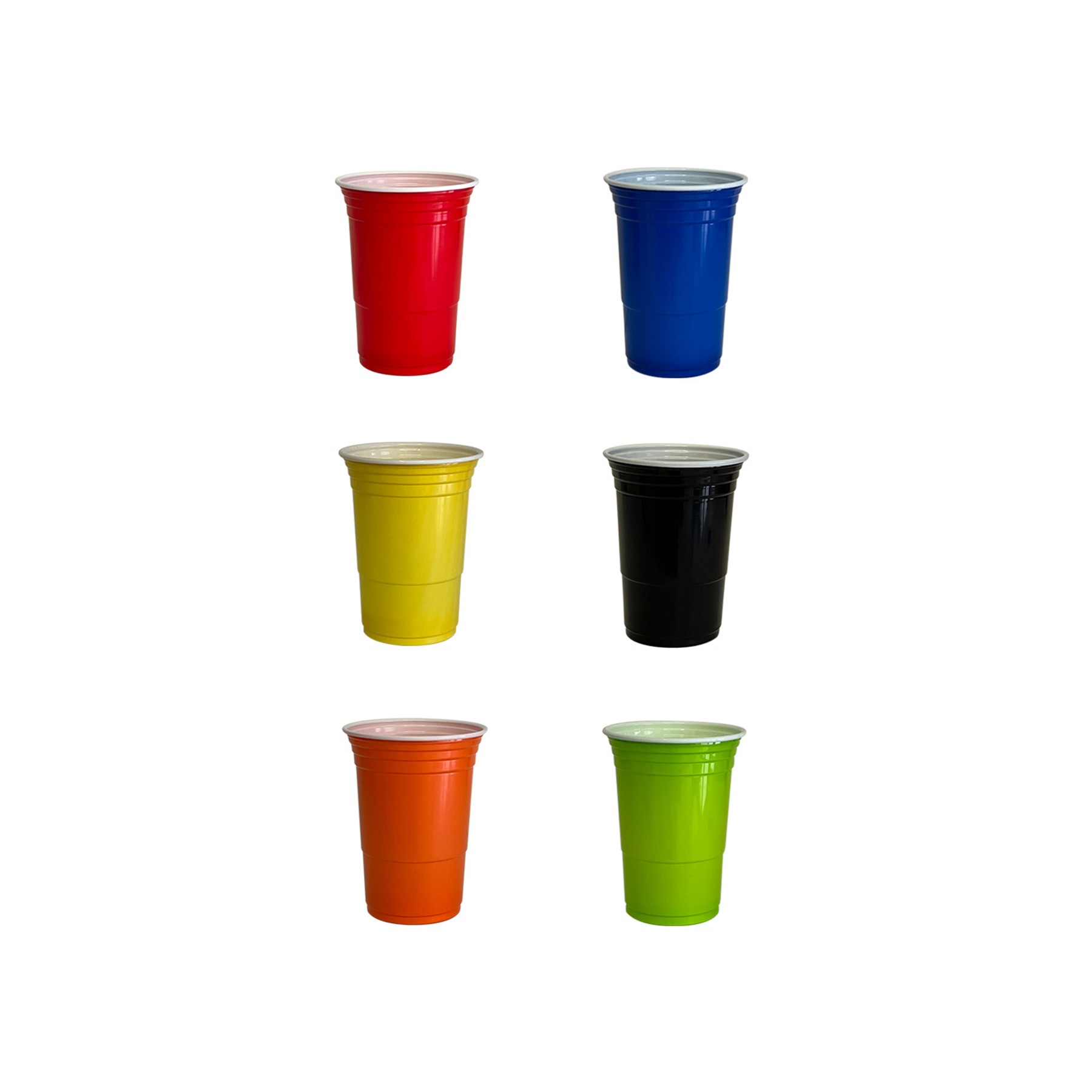 16 Oz. Reusable Portable Plastic Party Solo Cup 2