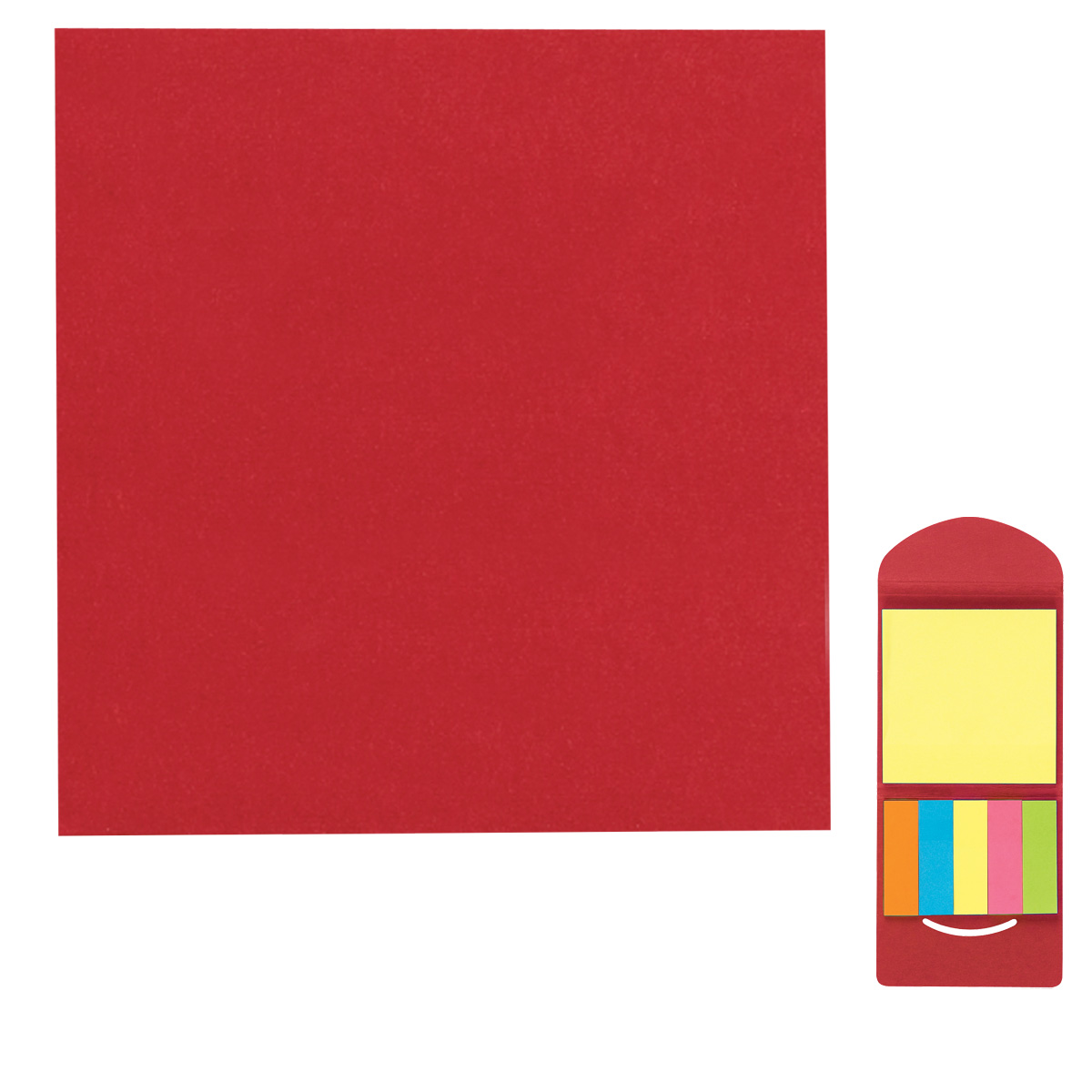 Sticky Notes And Flags In Pocket Case 16
