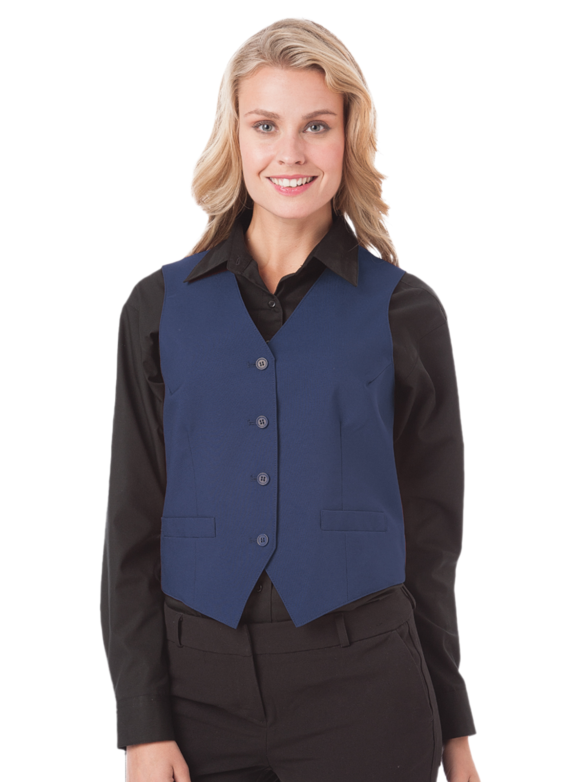 Blue Generation - Women's 2-Pocket Scotchgard Treated Bistro Vest 16