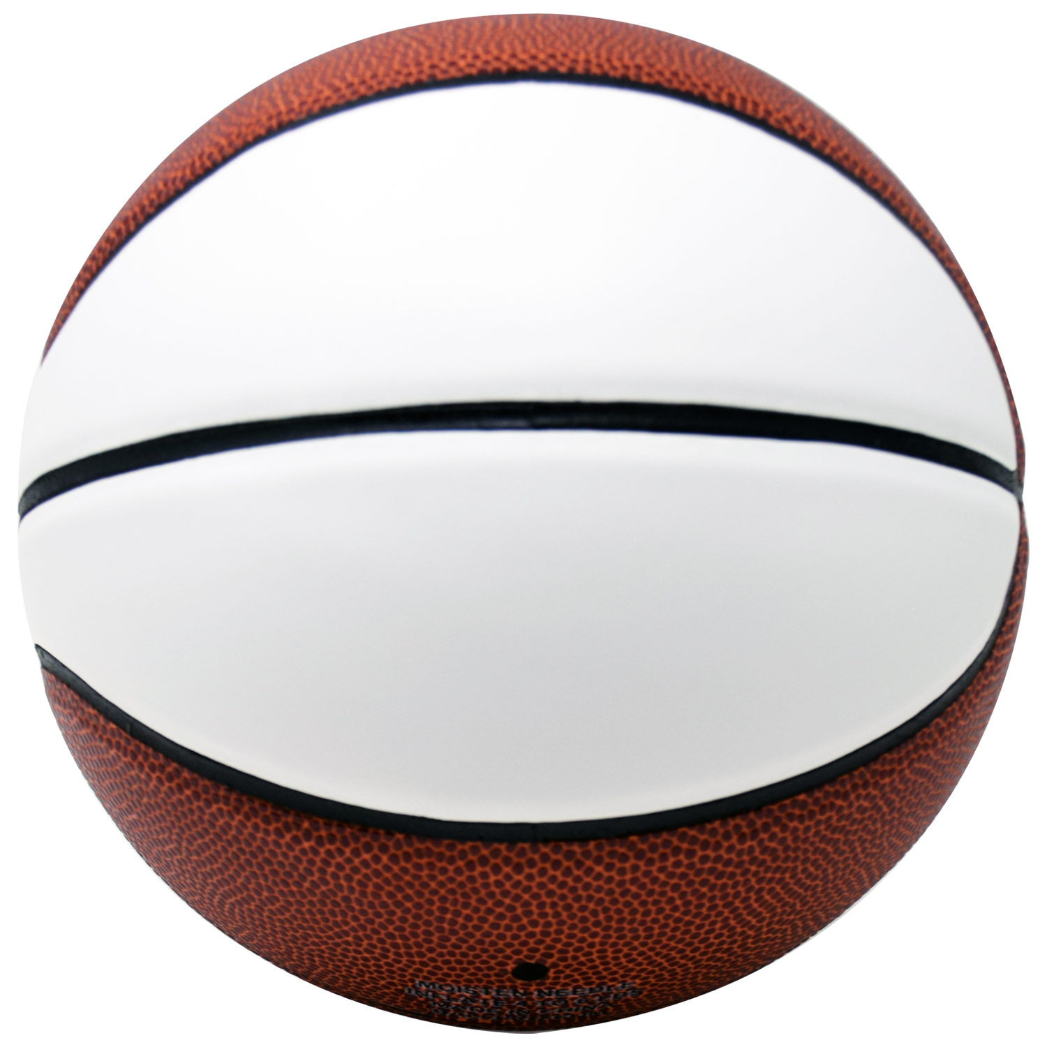 Autograph Basketball with Two White Panels 2