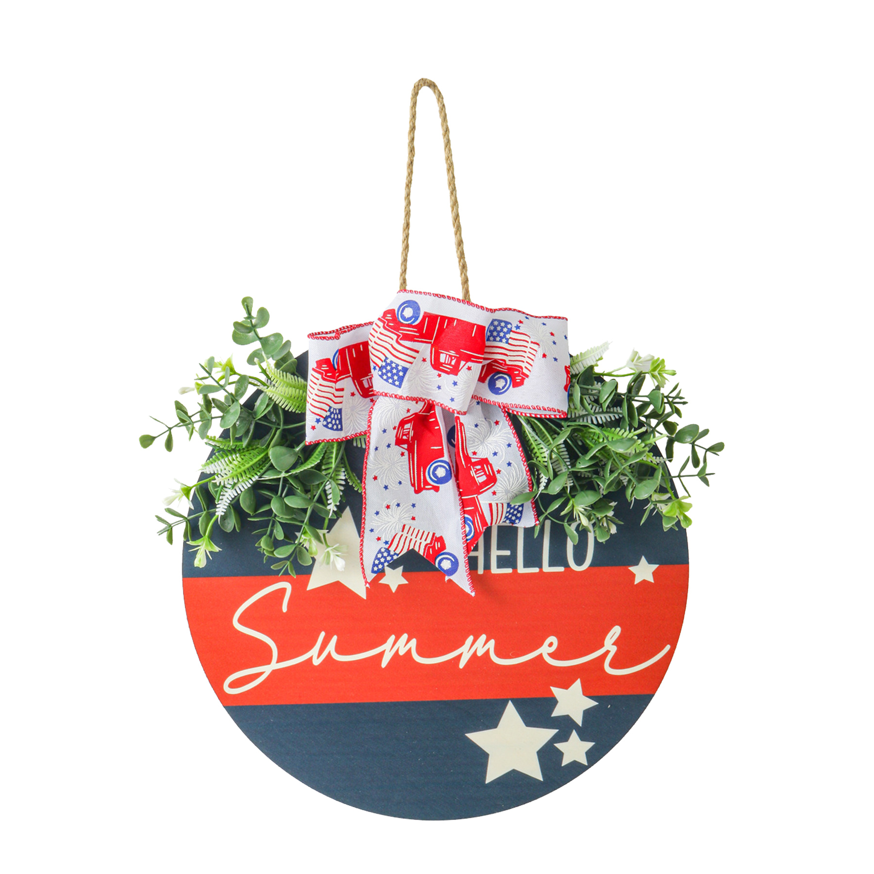 Wooden Decorative Pendant Festival Ornaments 12