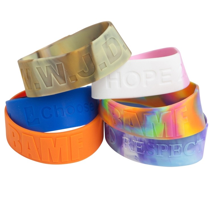 Debossed Chunky Bands 1