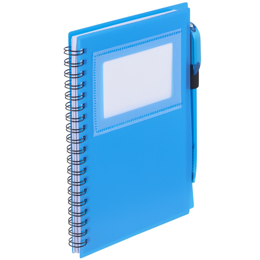 FSC® Mix 5.5" x 7" Star Spiral Notebook with Pen 13