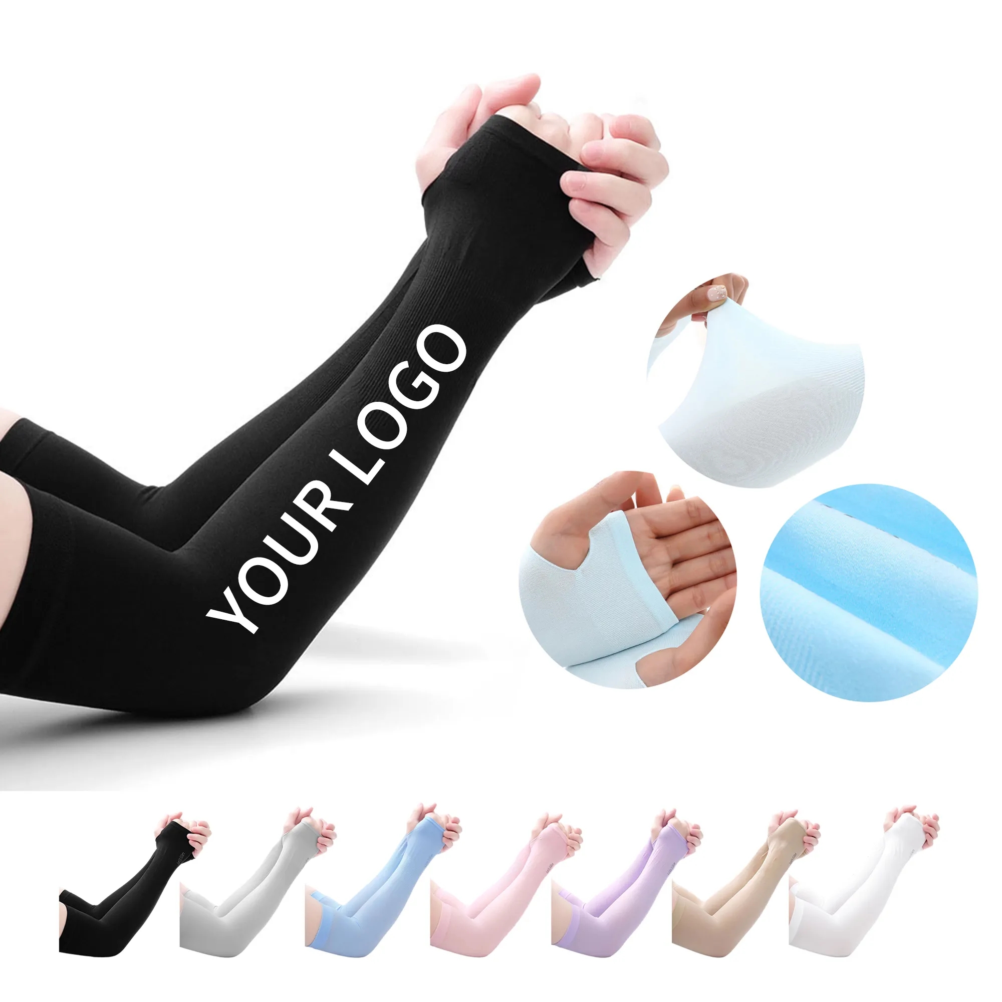 Ice Silk Arm Sleeves 8
