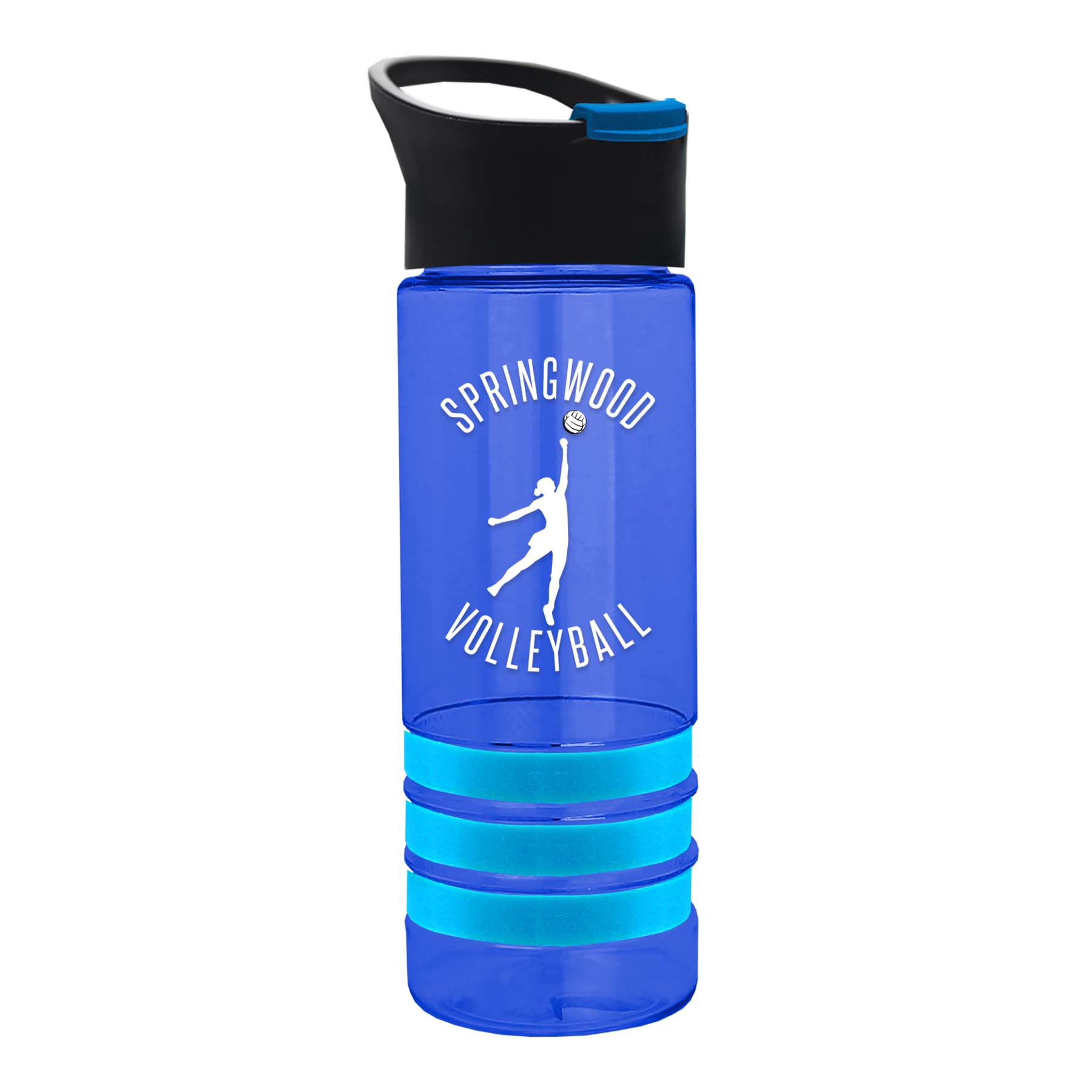 Sergeant Stripe - 24 oz. Tritan Bottle with Pop-up and Stripe Bands 3