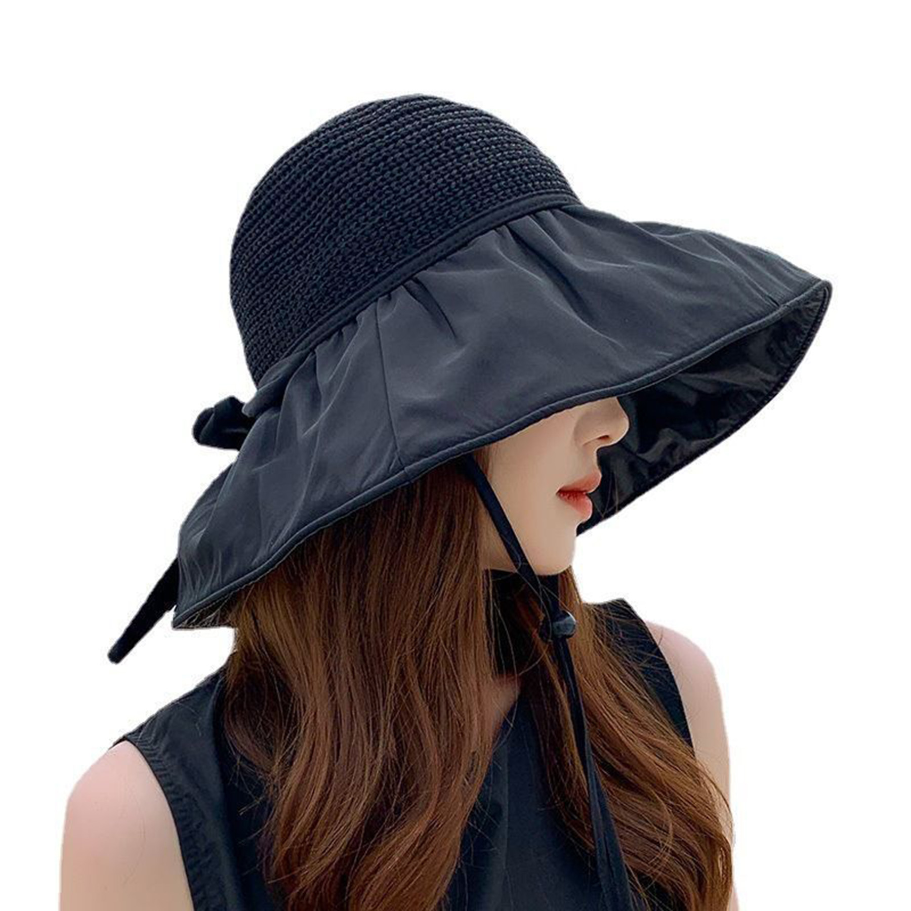 Sun Straw Bow Hat 4