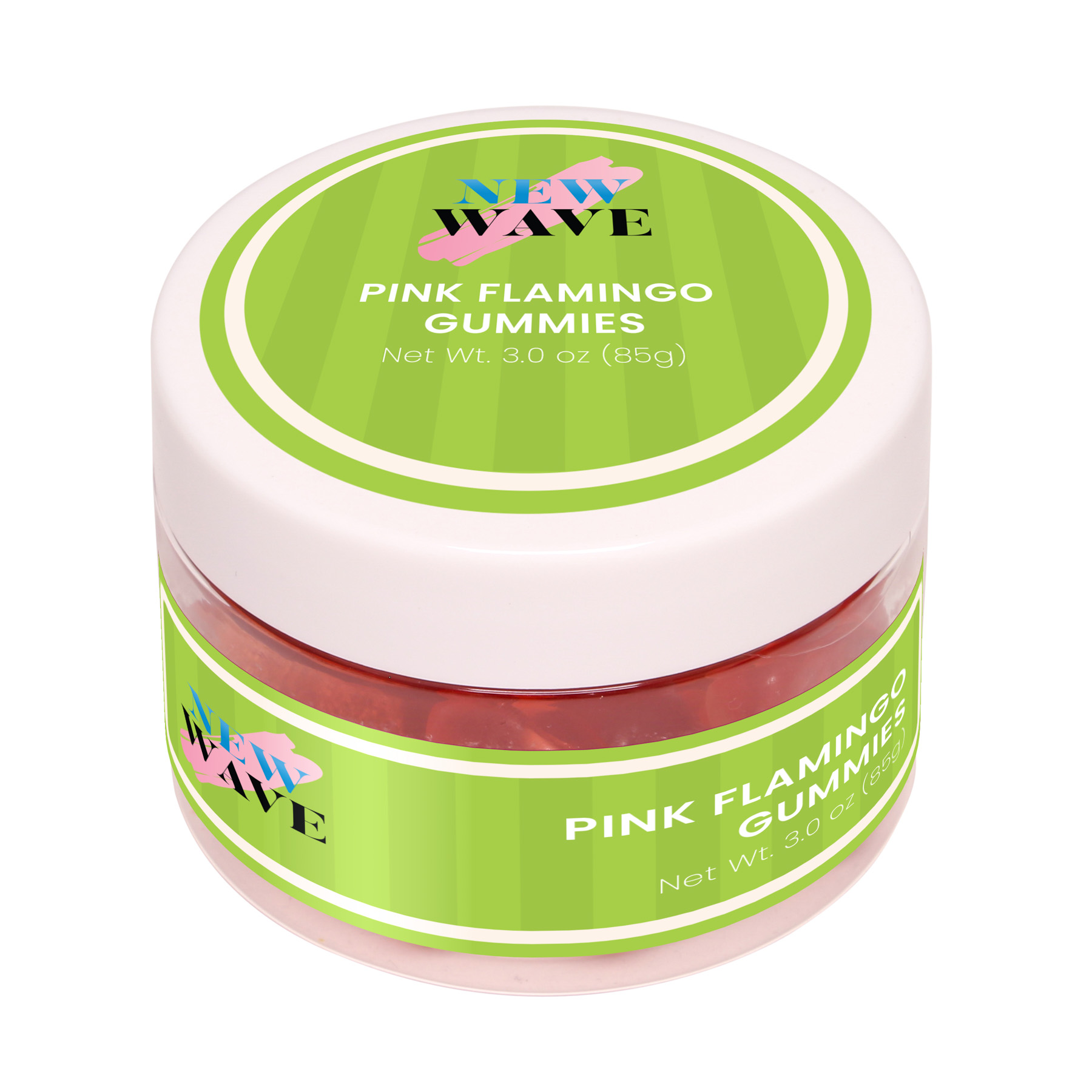 Pink Flamingo Gummies: Small Jar 2