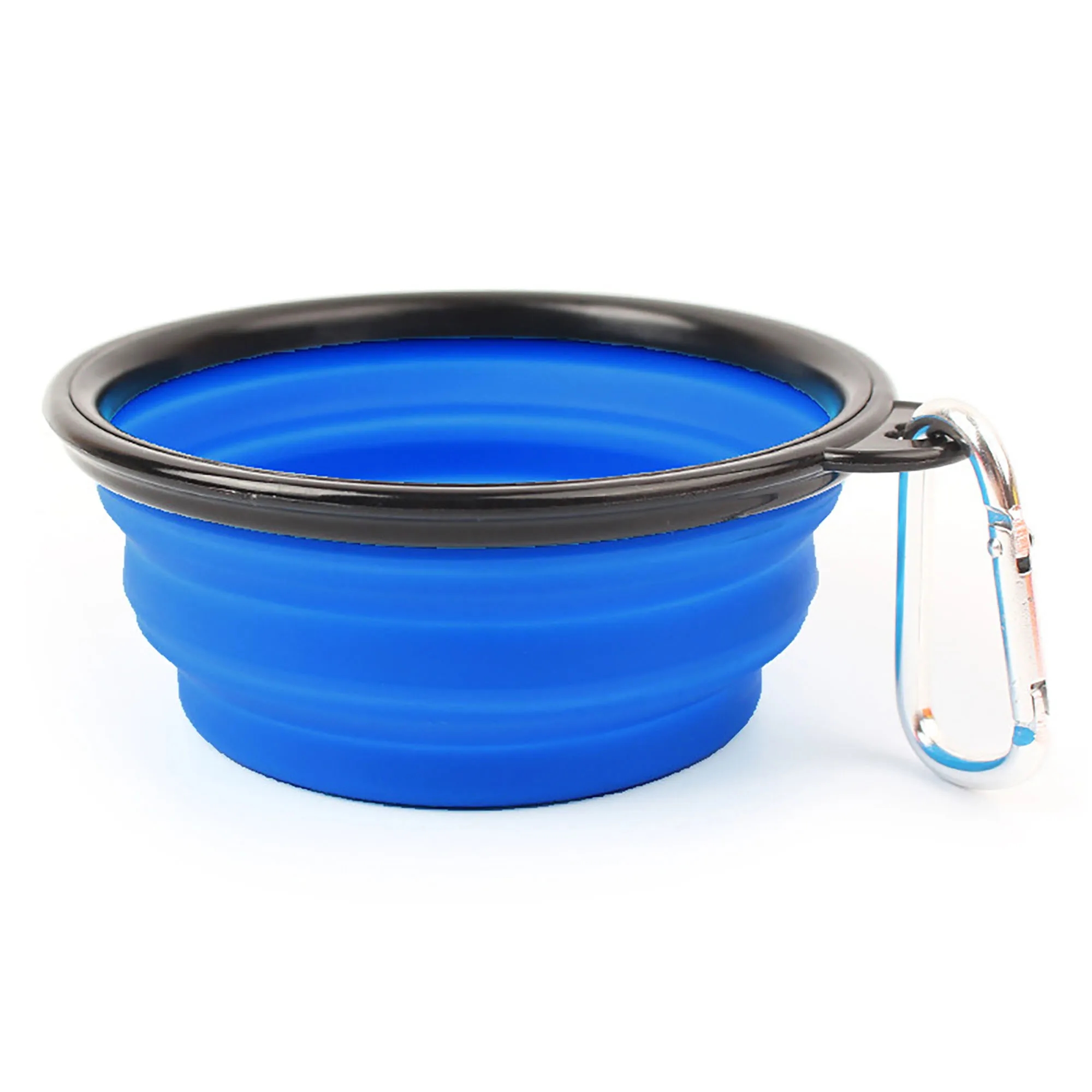 MOQ 50pcs Collapsible Silicone Pet Bowl 13