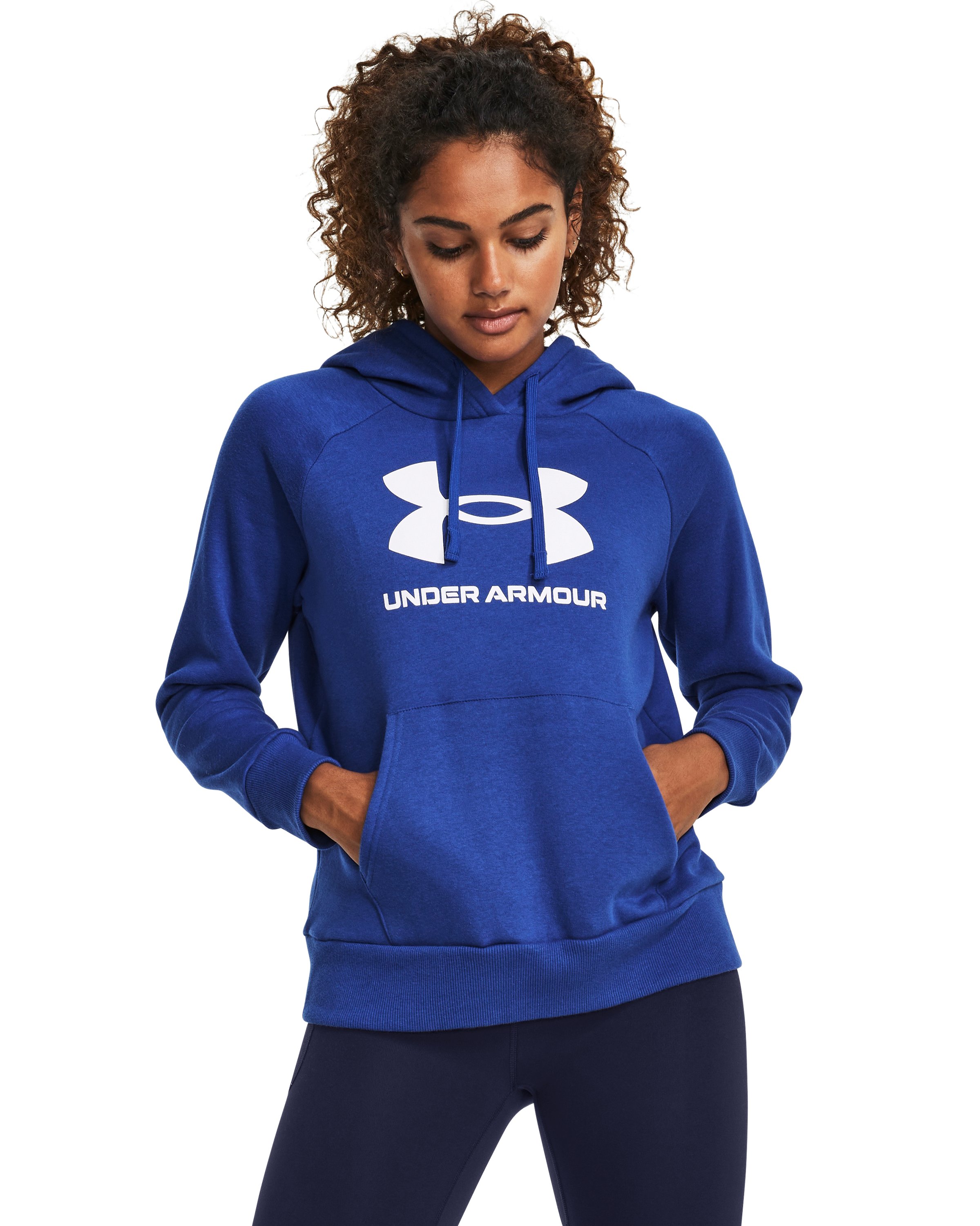 UA Rival Fleece Big Logo Women's Hoodie 16