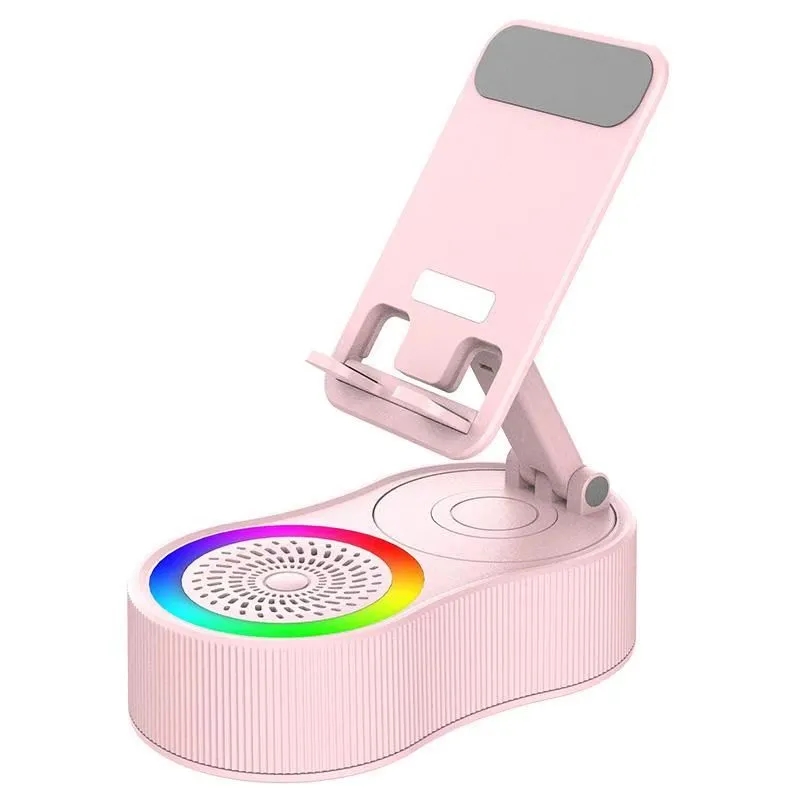 4-in-1 Wireless Induction Speaker & Foldable Phone Stand 5