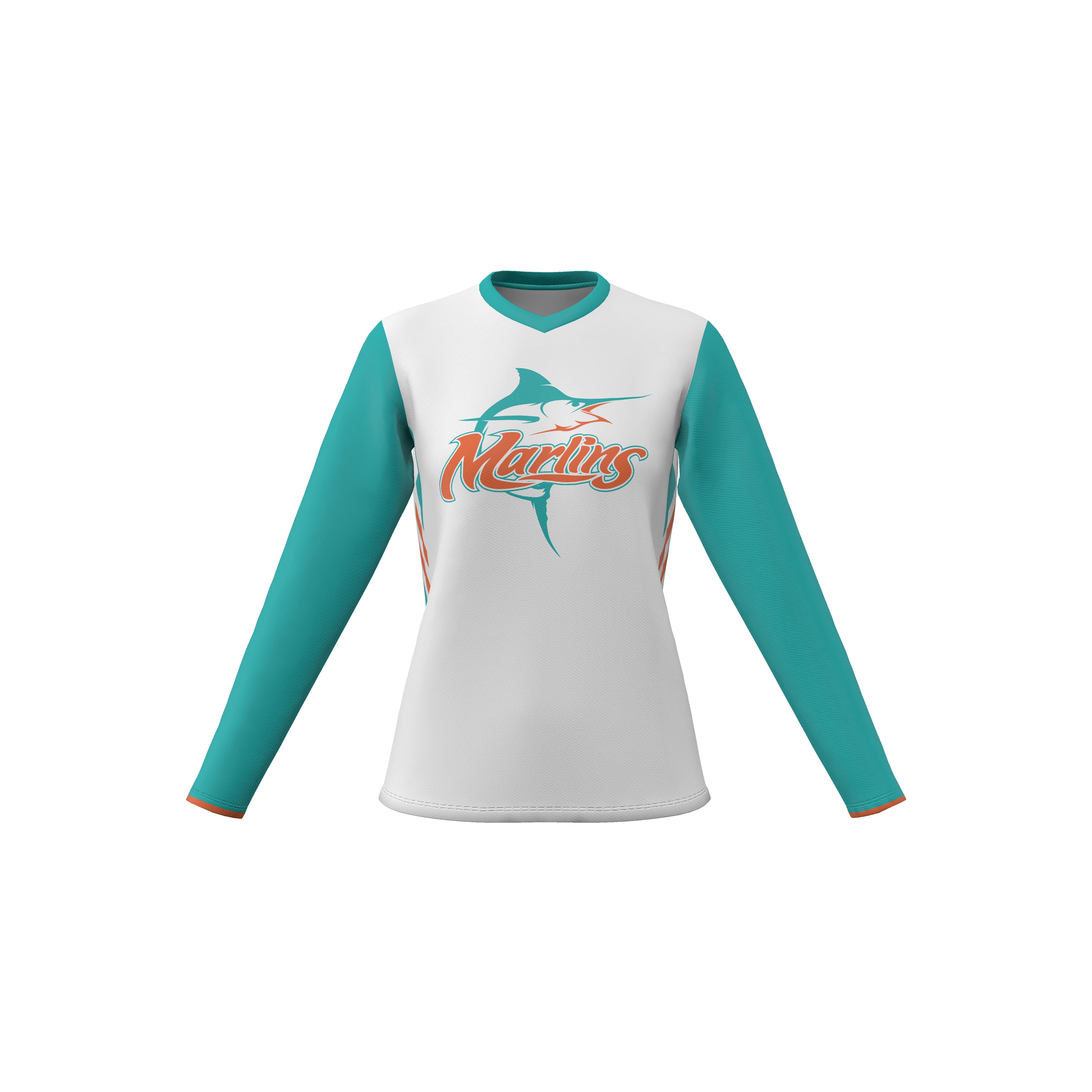 Women's Blitz Long Sleeve V-Neck T-Shirt - Dynapin 2