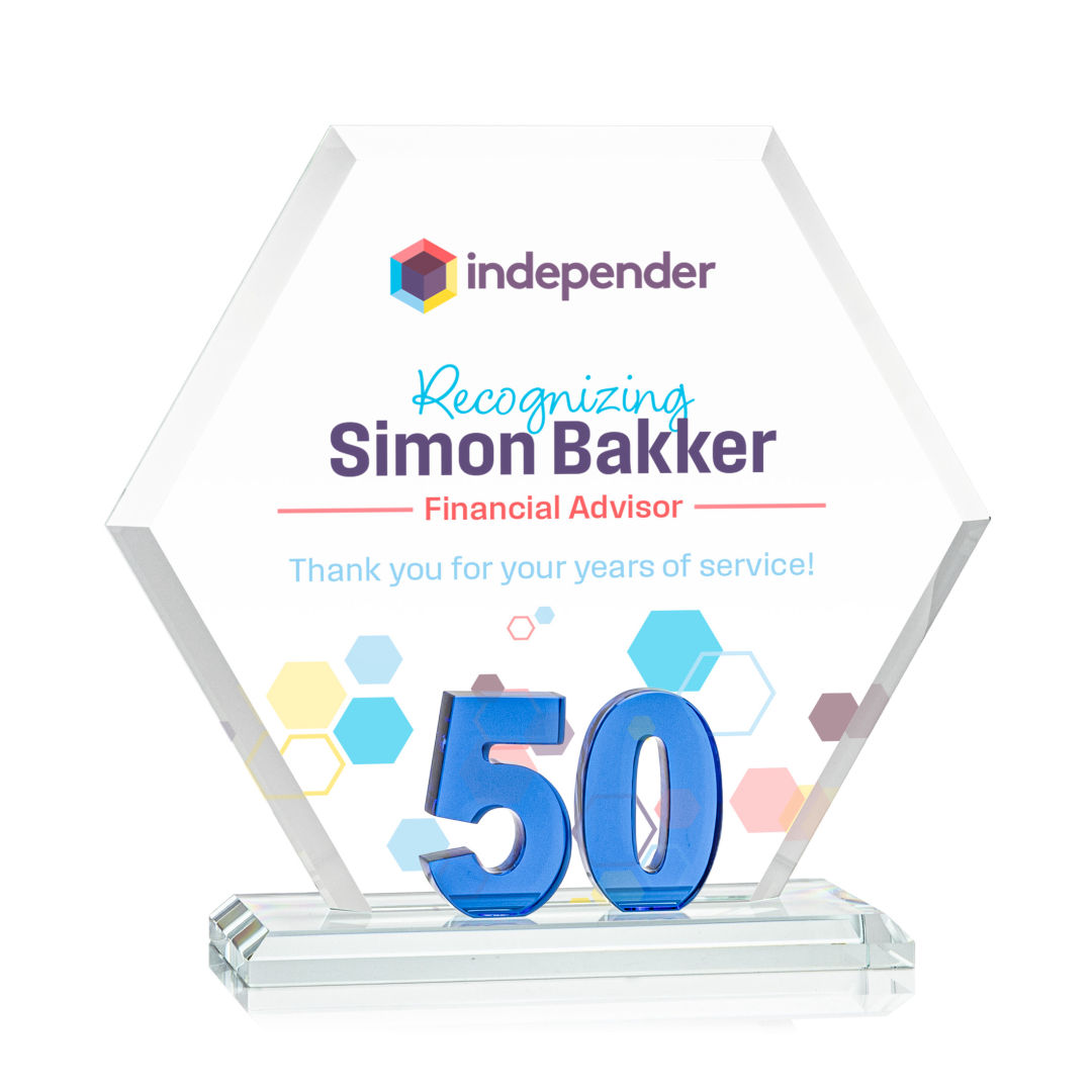 Riviera Anniversary VividPrint™ Award No 50 - Blue 10