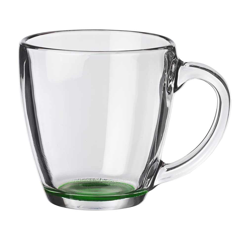 15.5 oz. Libbey Tapered Glass Coffee Mugs 14