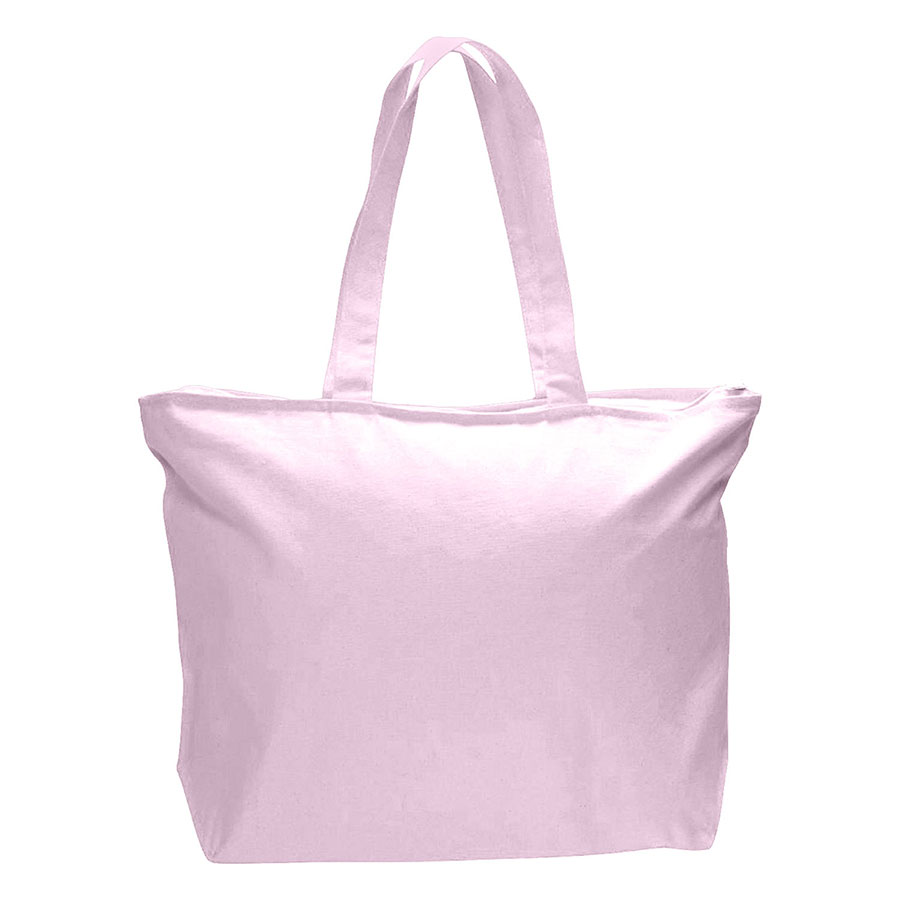 12 oz Cotton Canvas Large Tote Bag - 23"W x 17"H x 6"D x 6