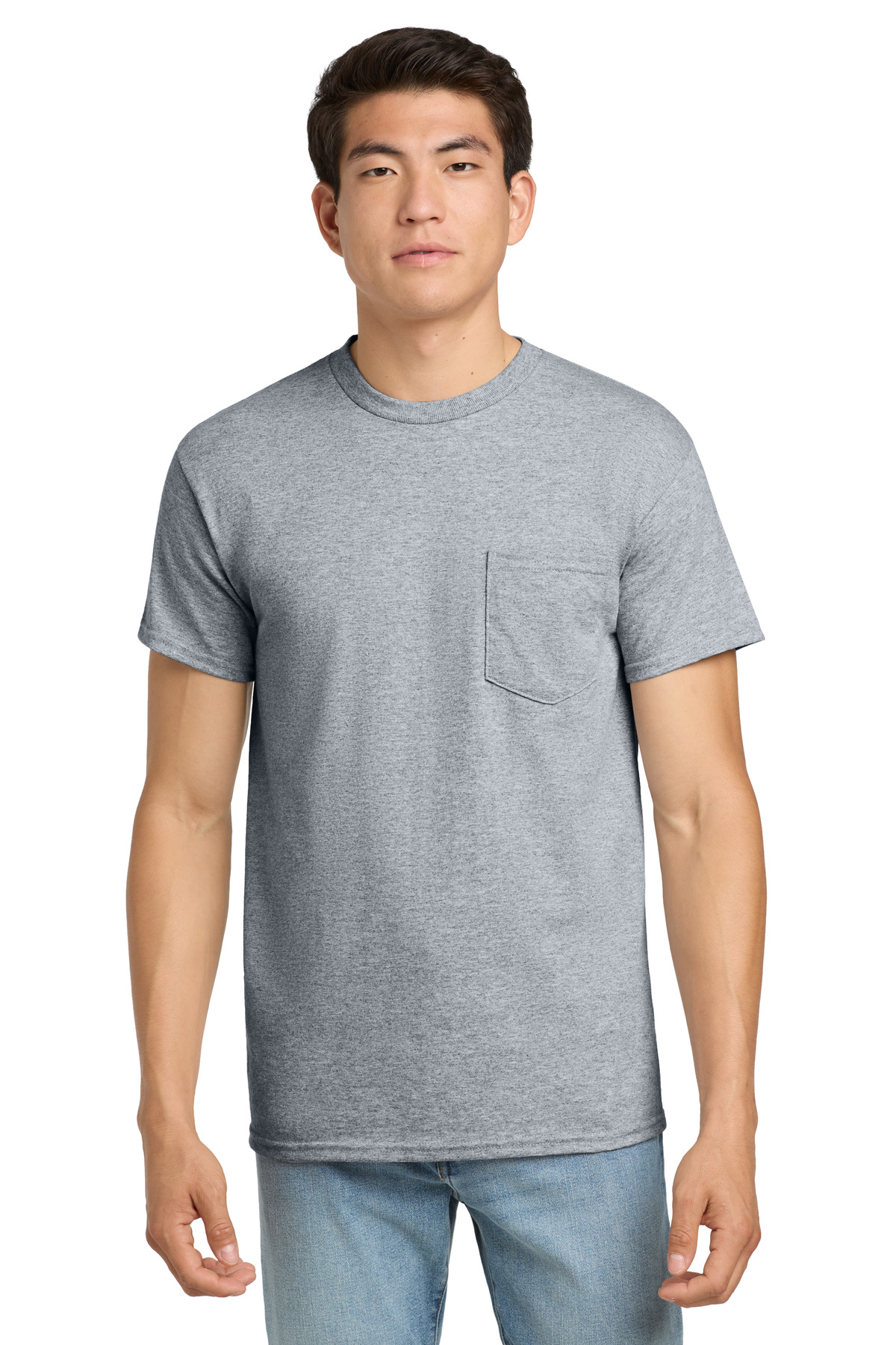 Gildan - Ultra Cotton 100% US Cotton T-Shirt with Pocket. 2300 45
