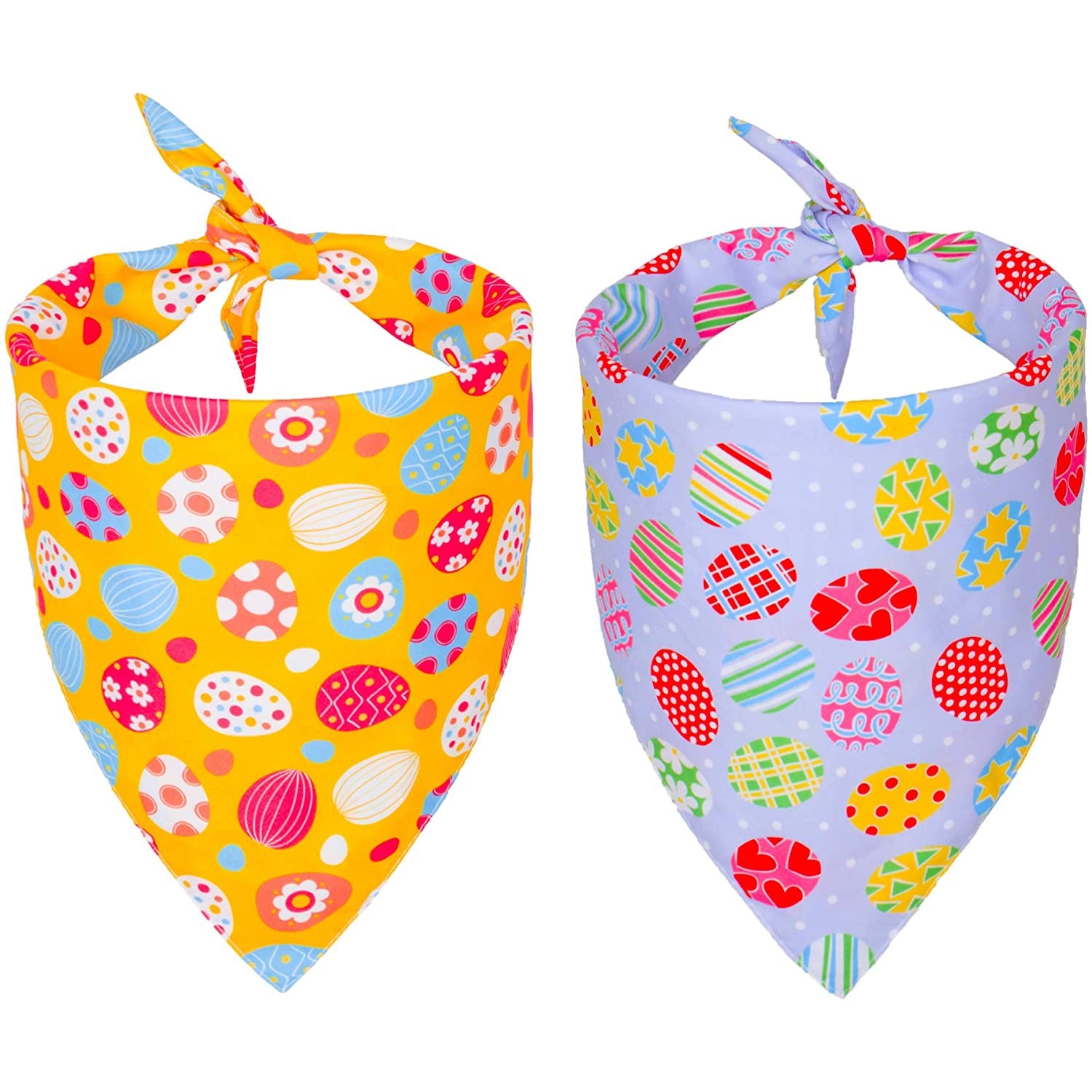 Graphic Print Triangle Pet Bandana 8