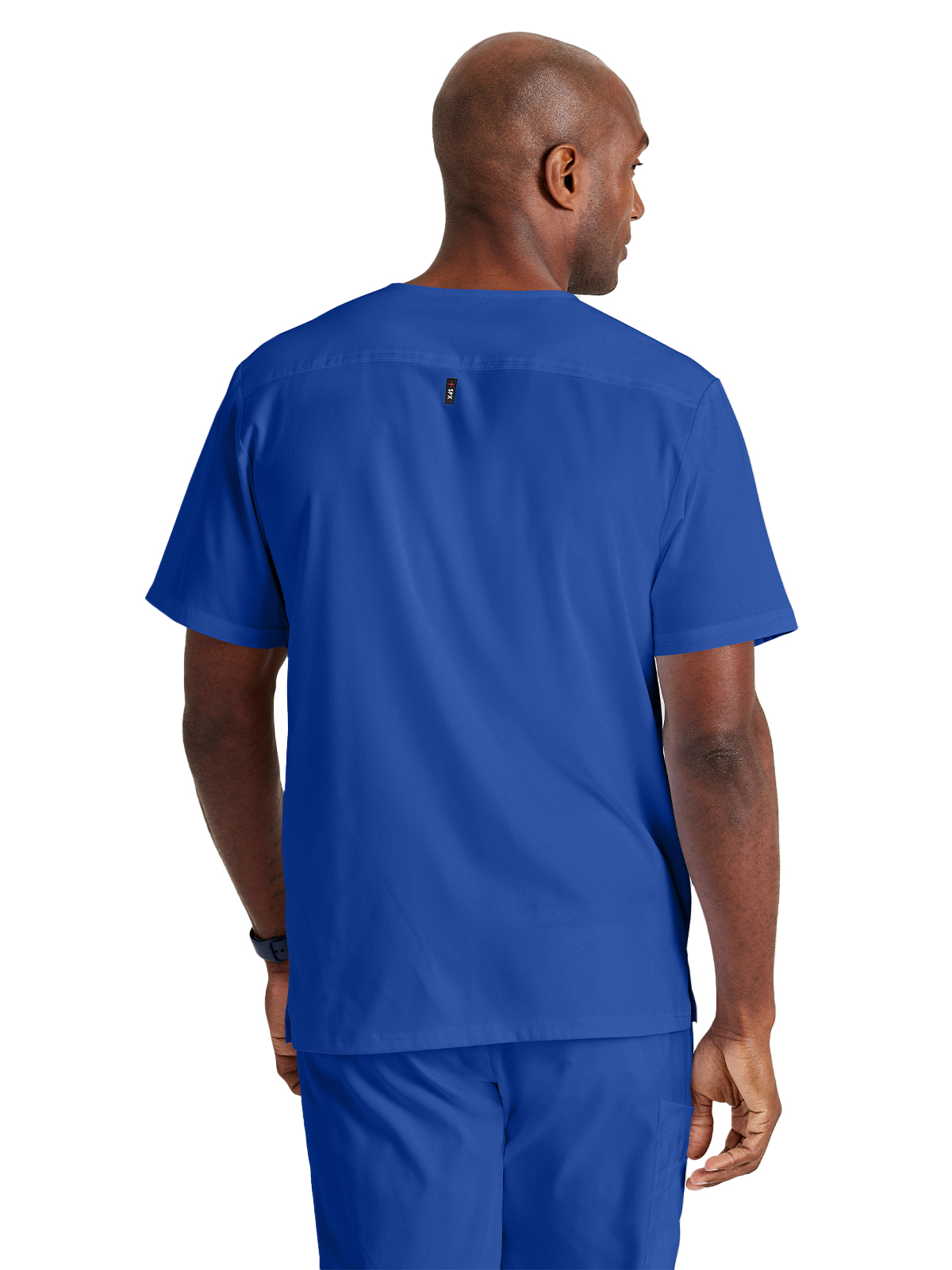 Grey's Anatomy Spandex Stretch - Men's Two-Pocket V-Neck Murphy Scrub Top 25