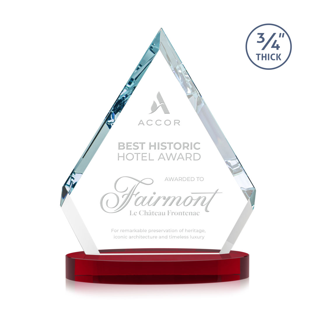 Apex Award on Alberton Base - Red 3