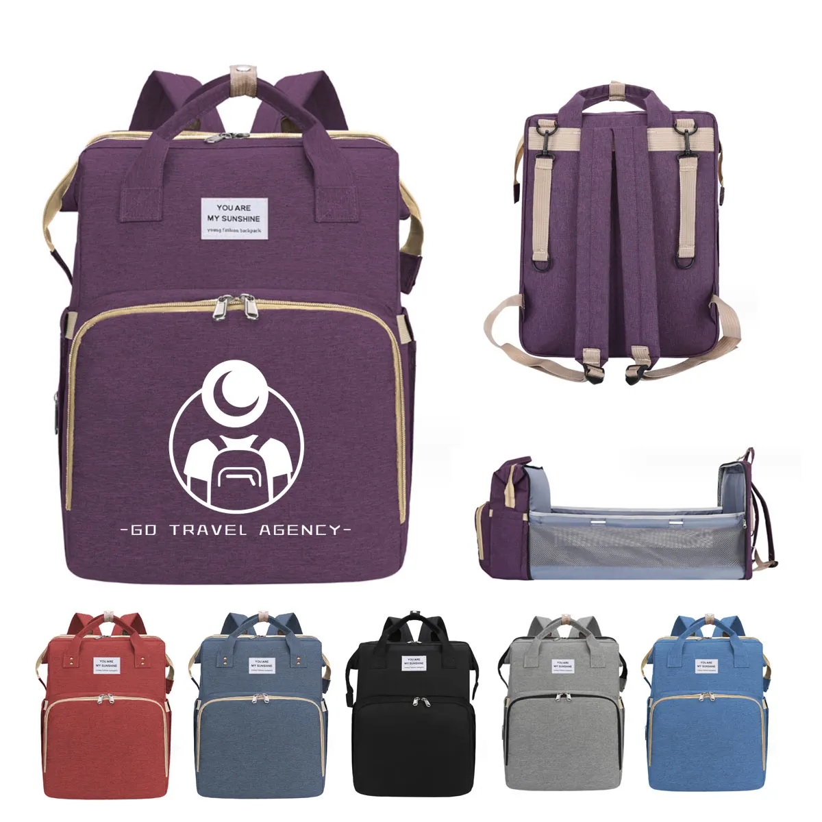 Multi-Function Mommy Backpack 2