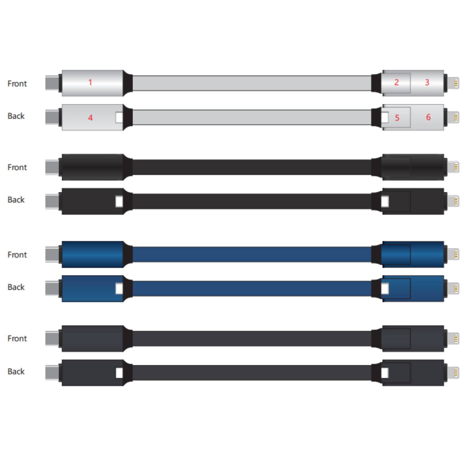 3-in-1 Magnetic Charging Cable 6