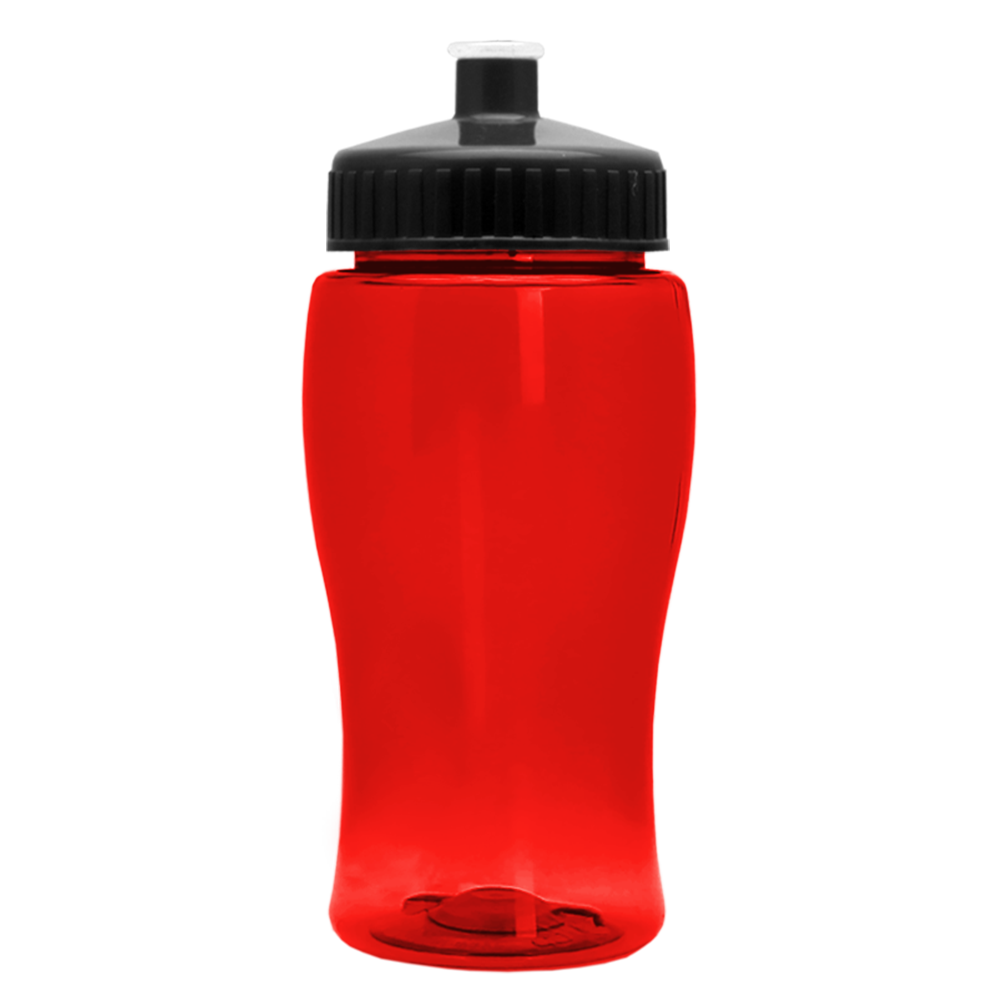 Poly-Pure Jr. - 18 oz. Transparent Bottle with Push pull 7