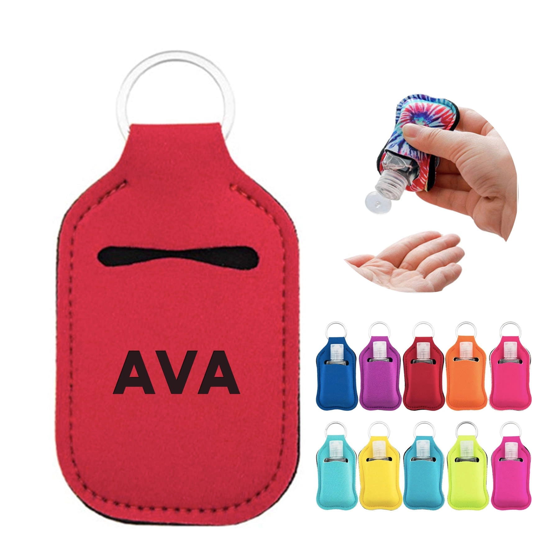 Neoprene Hand Sanitizer Bottle Cover 30Ml 1