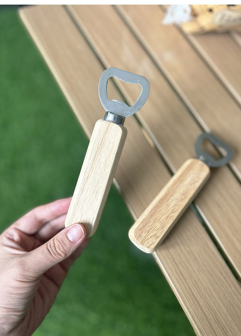 Wooden Handle Bottle Opener 2