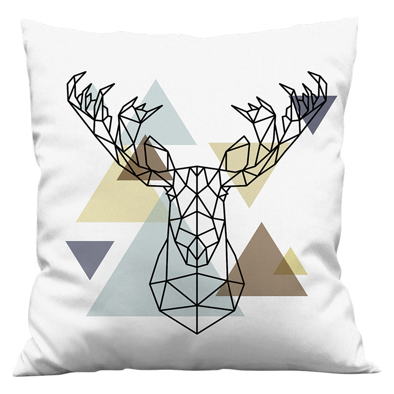 Square Custom Throw Pillow w/Hidden Zipper 7