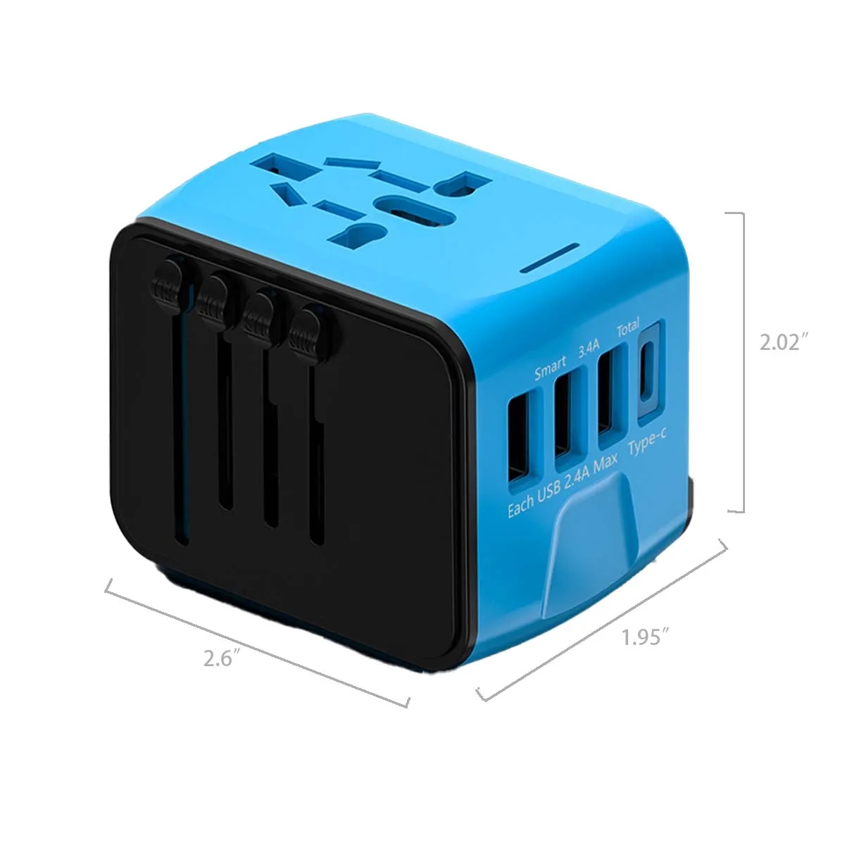 Universal International Travel Power Plug Adapter 2