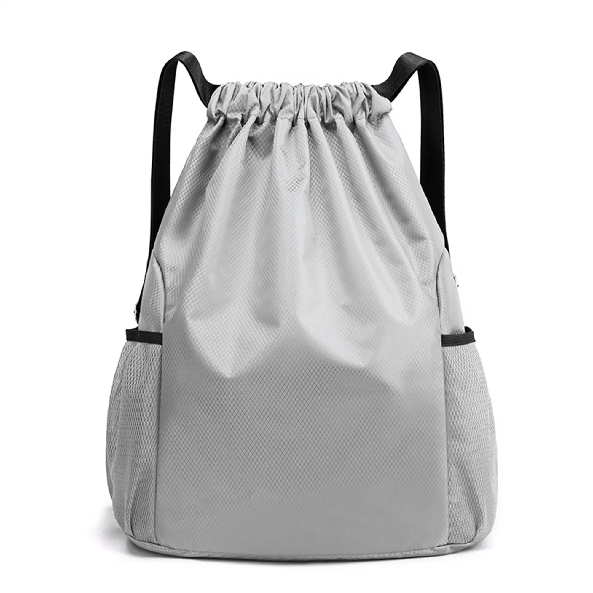 Sports Drawstring Backpack With Side Pockets 7