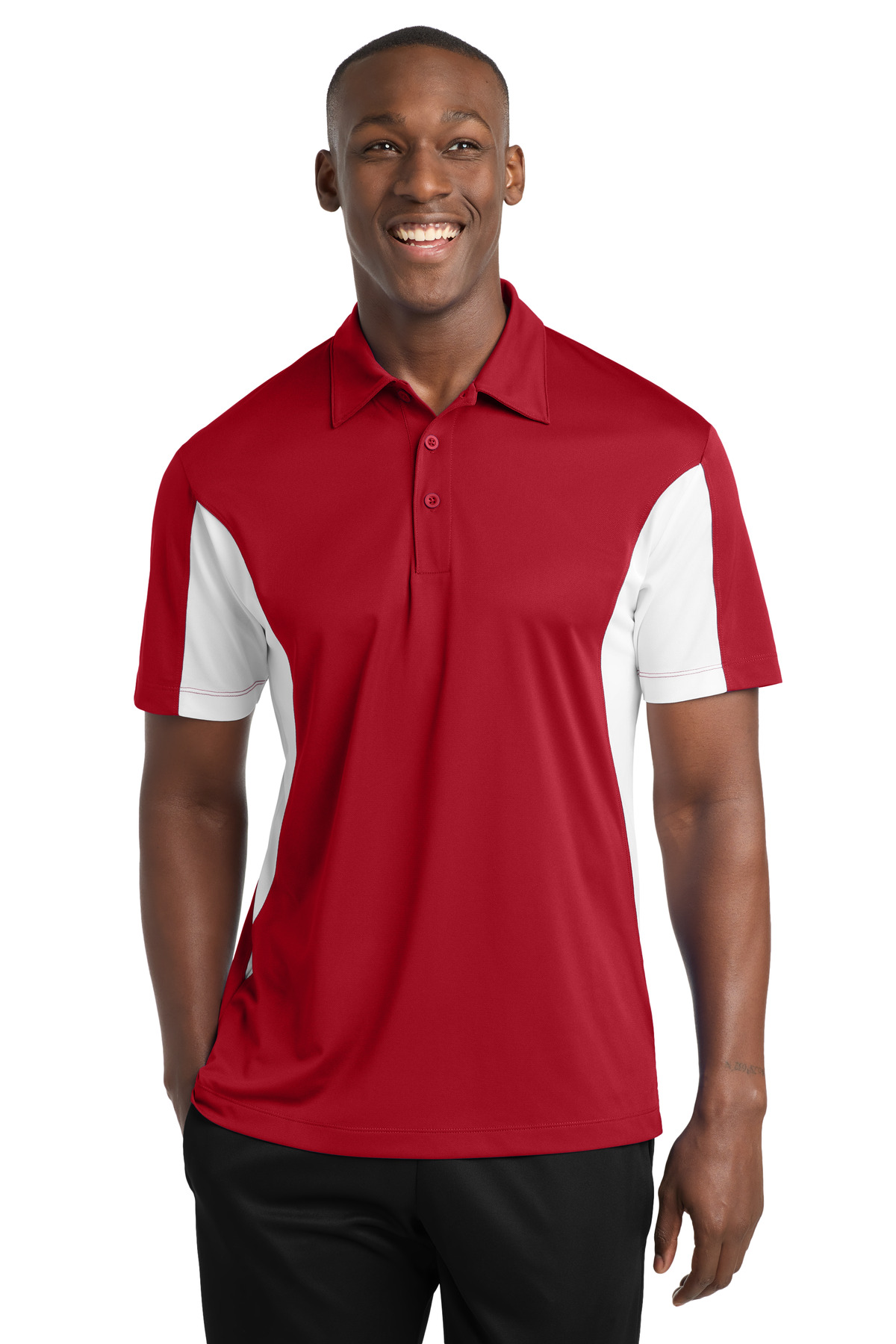 Sport-Tek Side Blocked Micropique Sport-Wick Polo. ST655 68