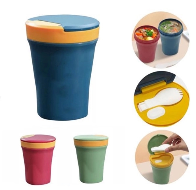Sealed Soup Cup With Spoon 3