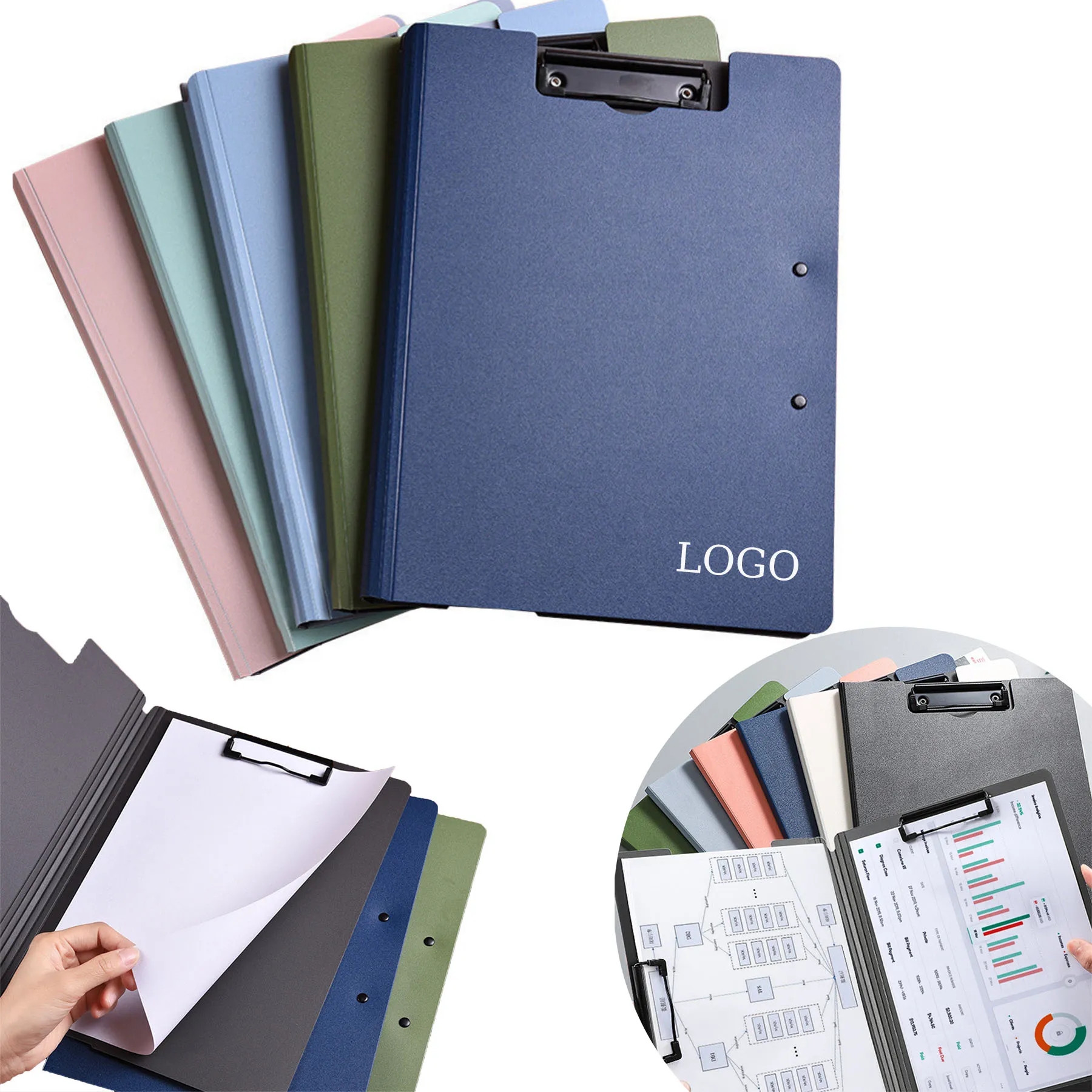 Dual-Clip A4 Document Holder 4