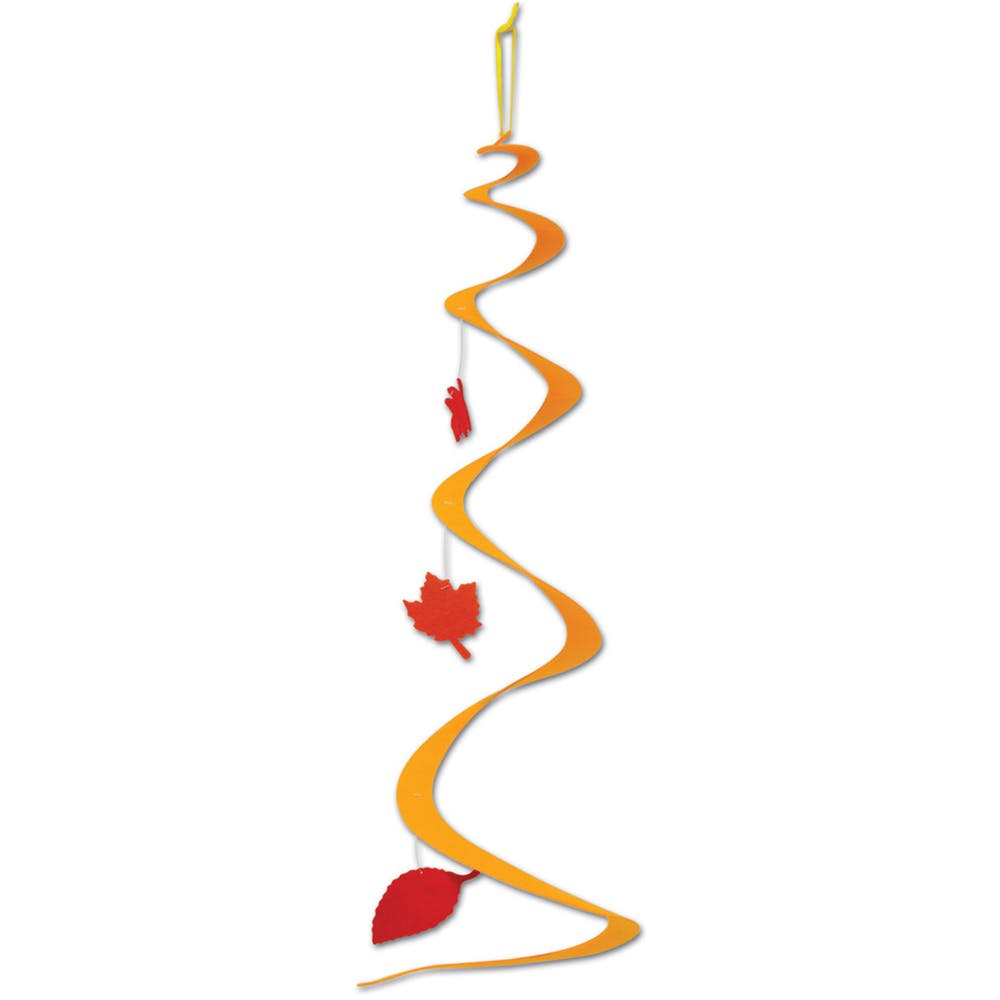 Fall Leaf Whirls - Felt 29" 2