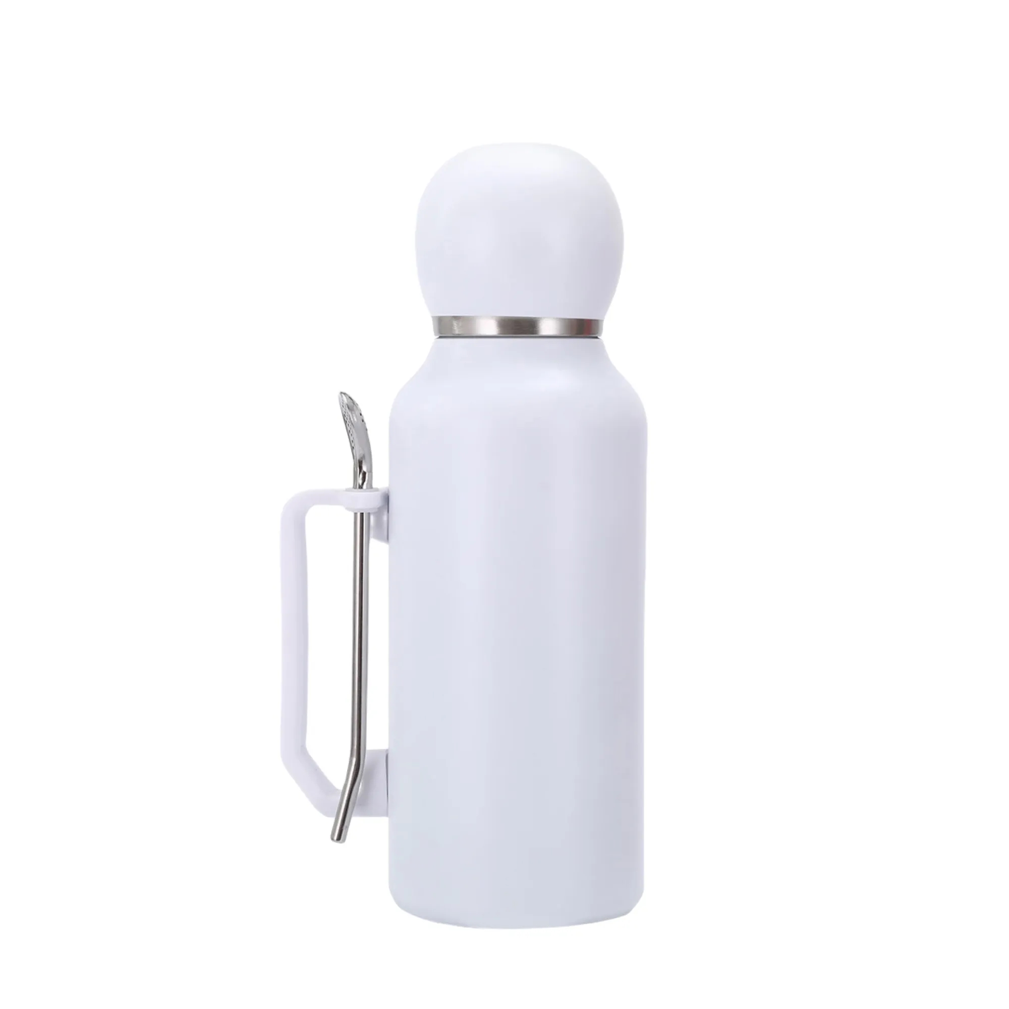 43oz 304 Stainless Steel Insulated Cup With Straw & Spoon 2