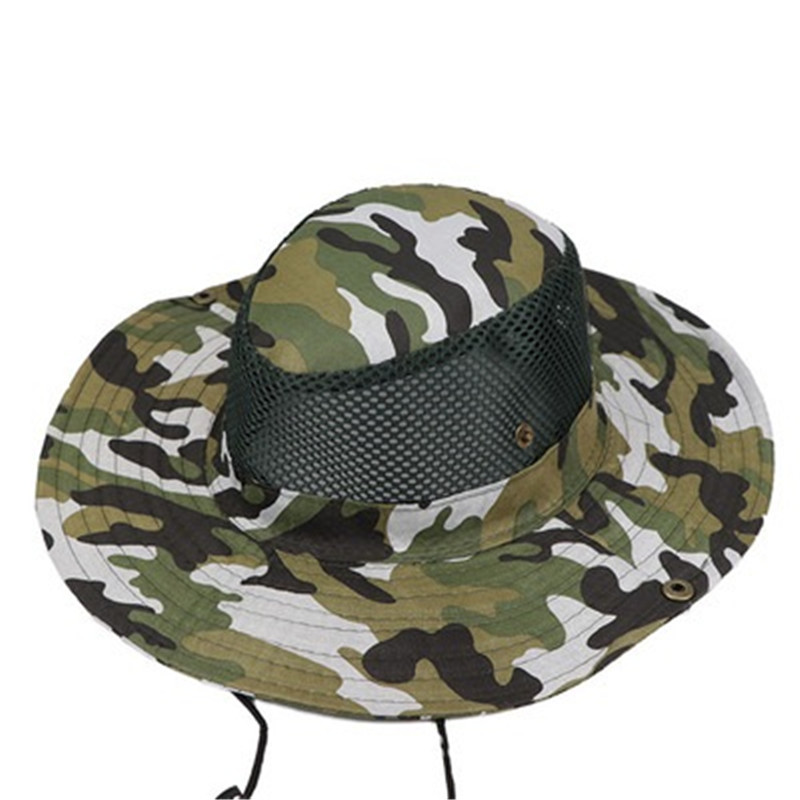 Camouflage Beach Hat 8