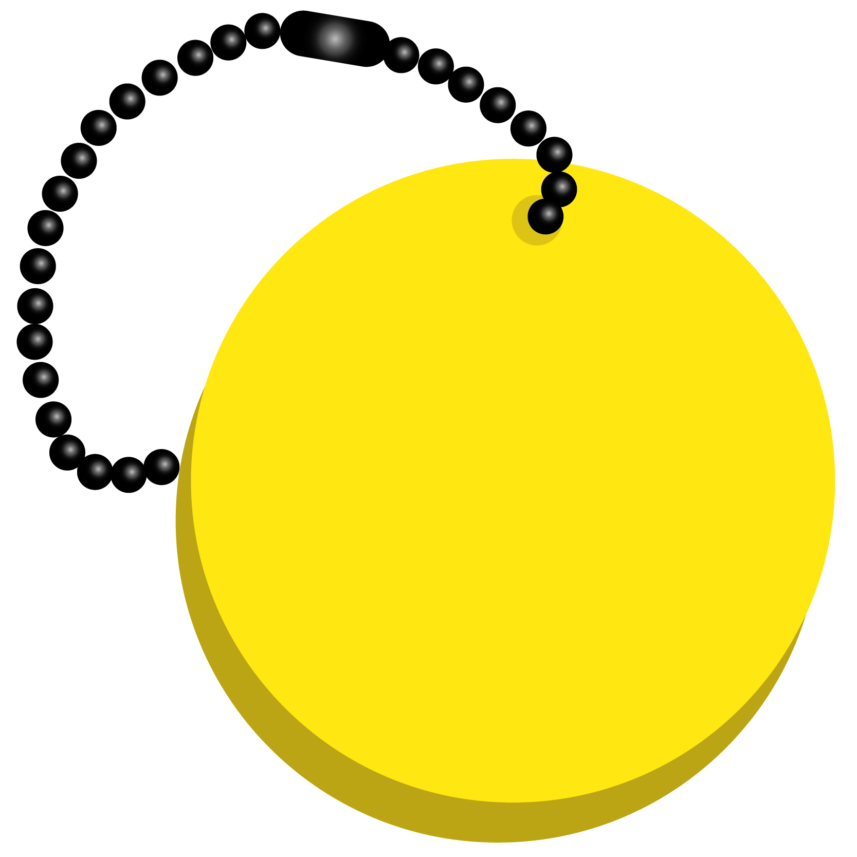 Circle Key Tag 4