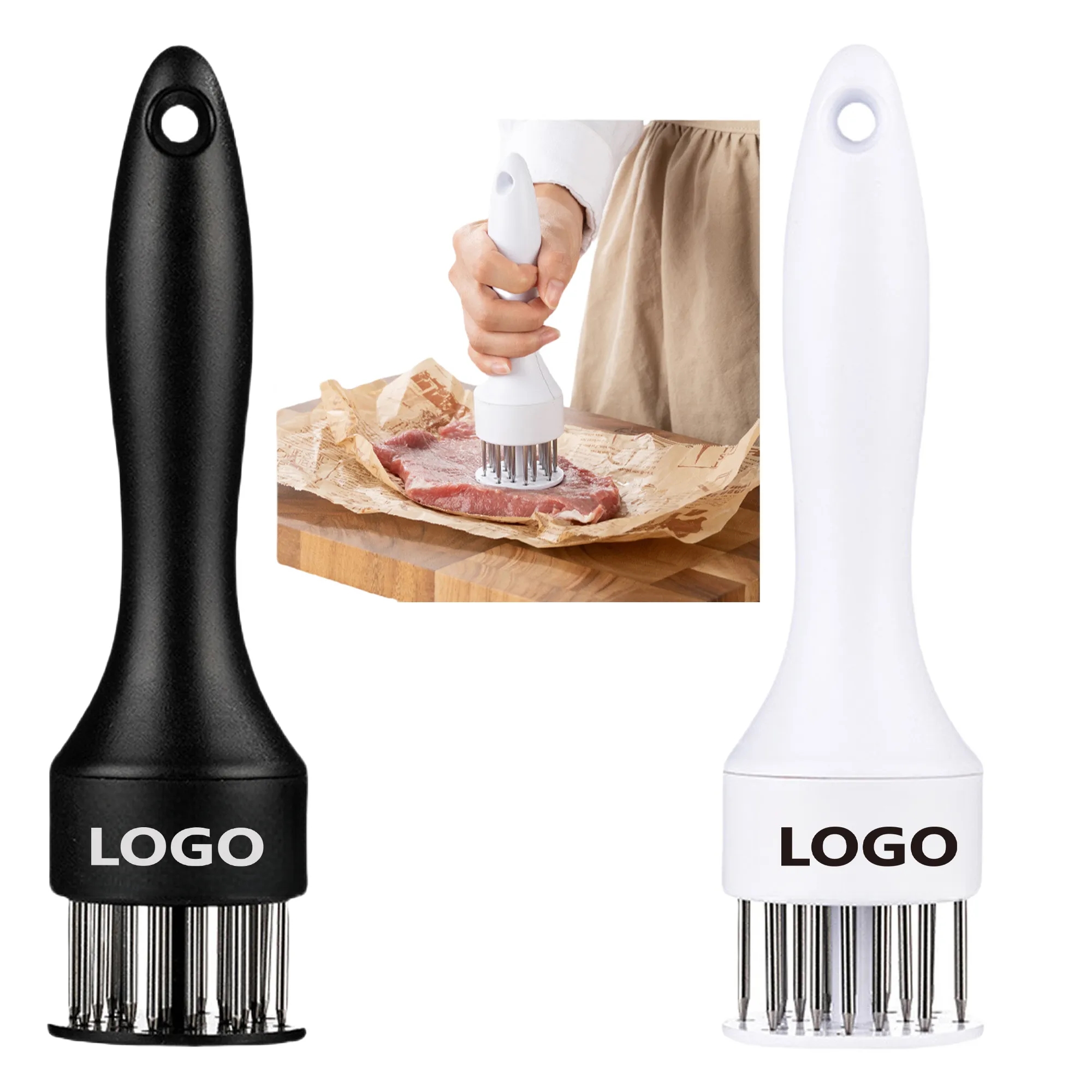 Stainless Steel Meat Tenderizer Mallet 4