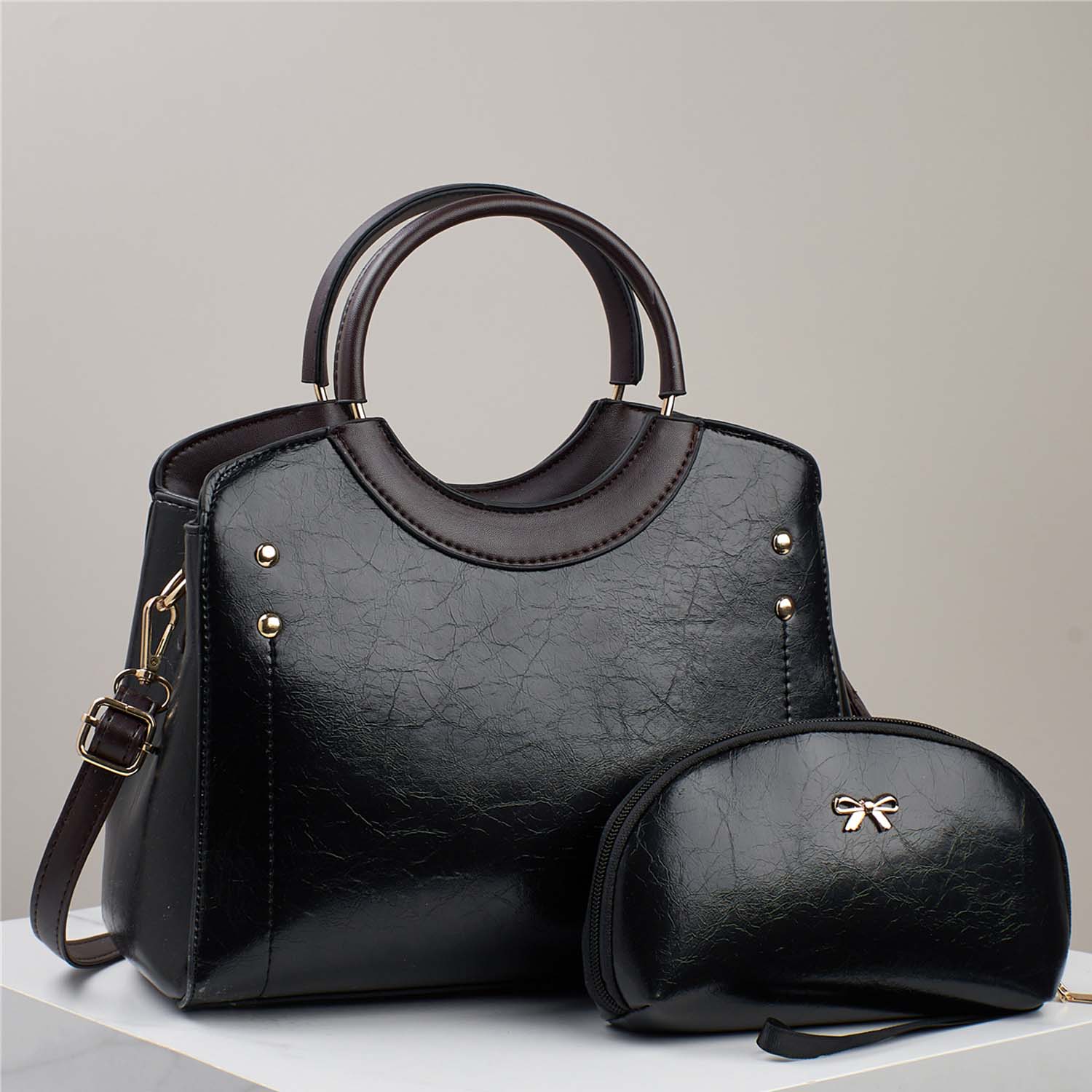 Fashionable Retro Large Capacity Single Shoulder Hand Bag 6