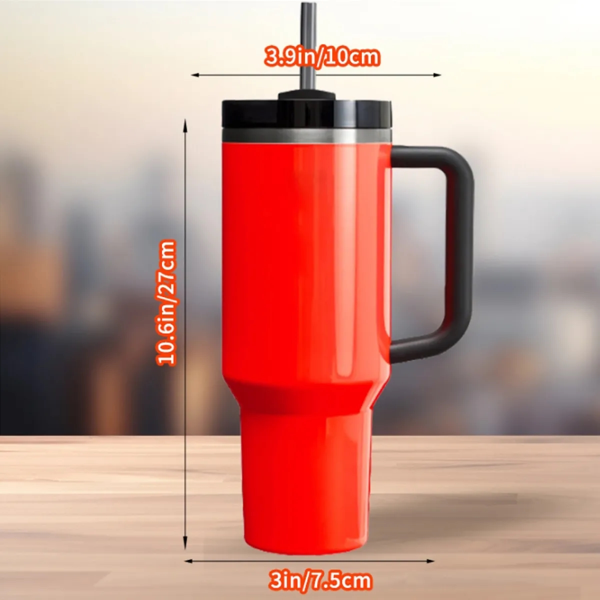 Neon Bright Colors for 40OZ Tumbler with Handle and Lid 3