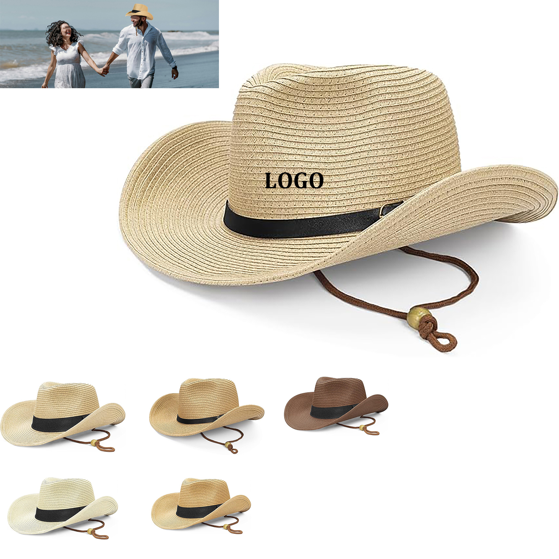 Straw Cowboy Hat 4