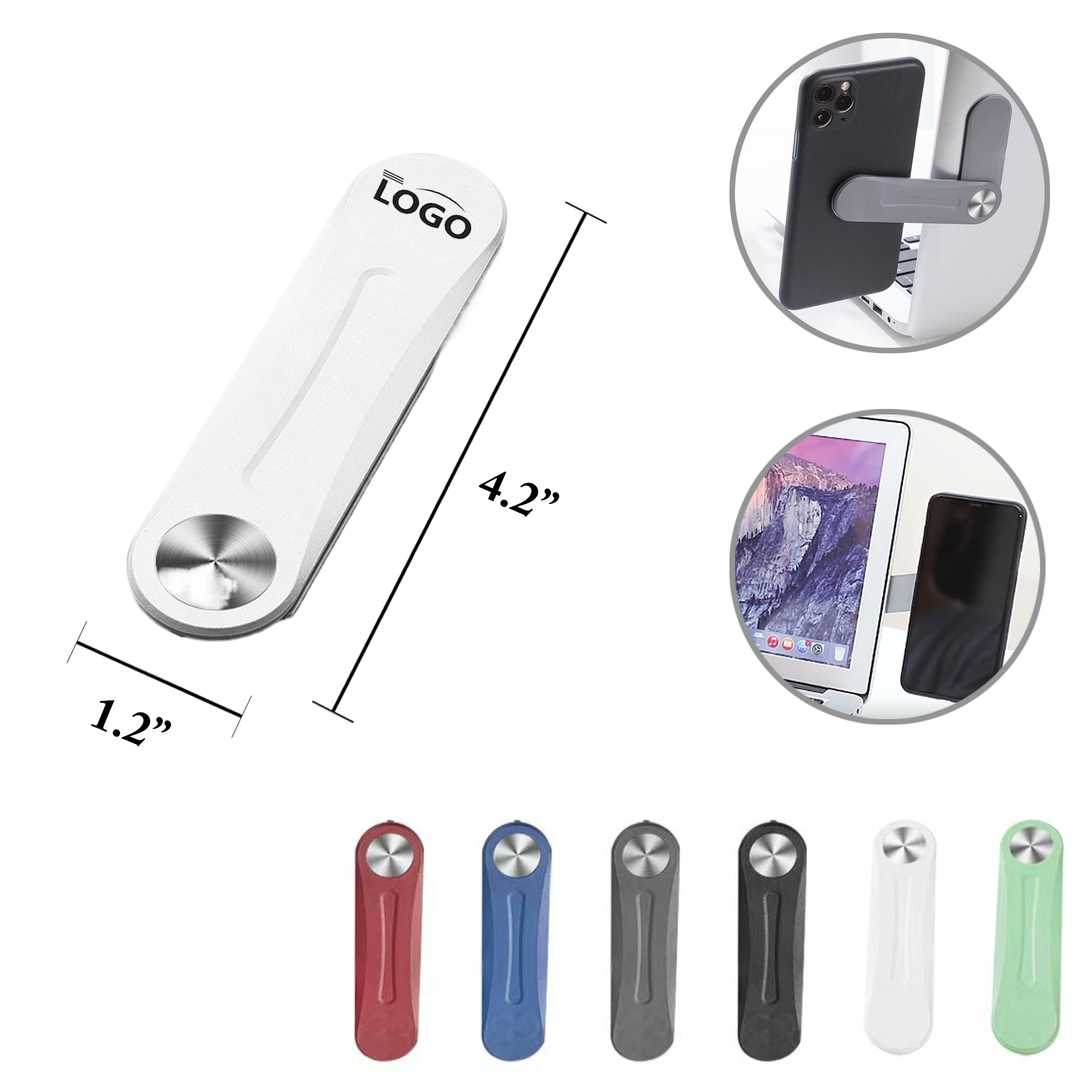 MOQ100 Plastic Magnetic Stand For Tablets And Phones 2