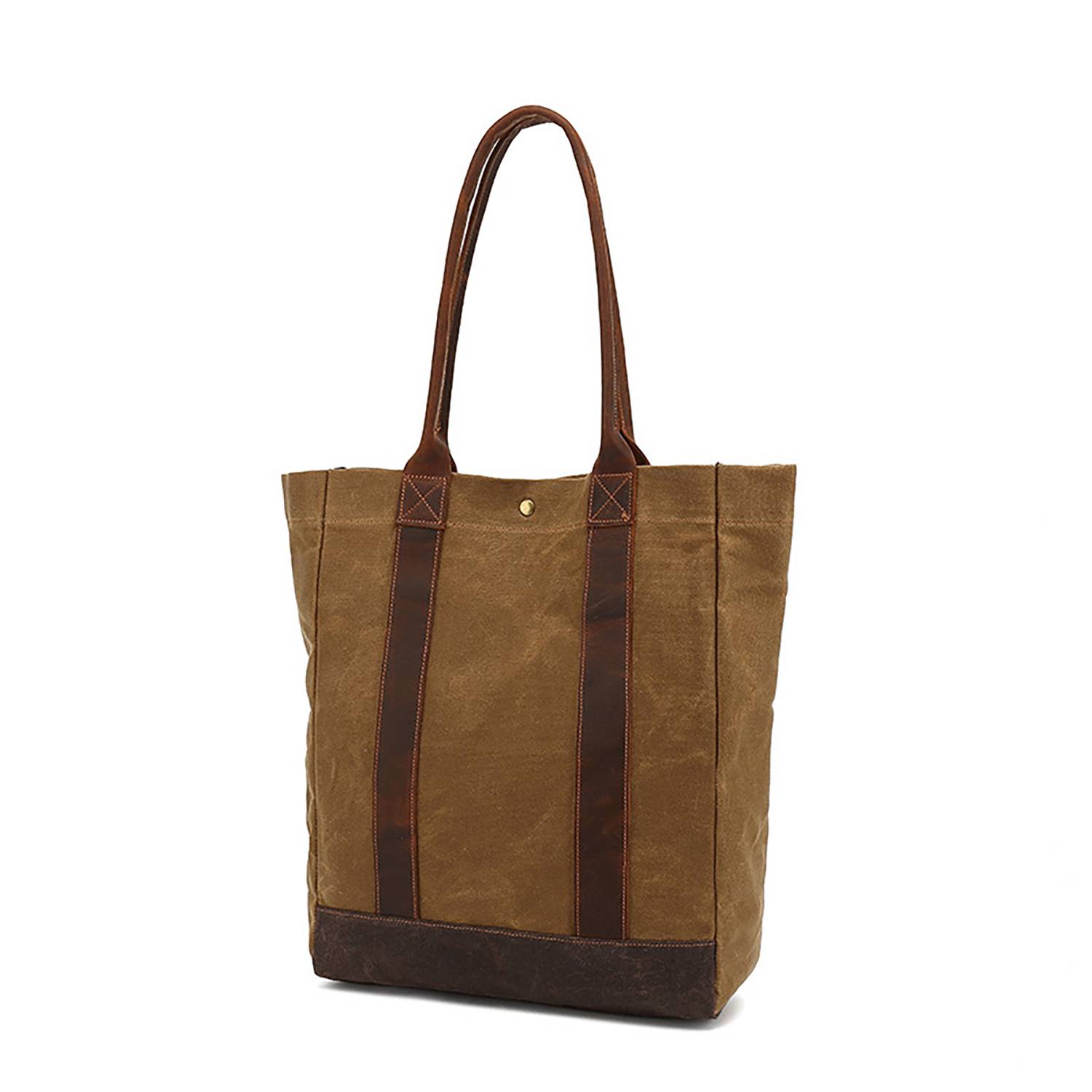 Wax canvas women's handbag 3